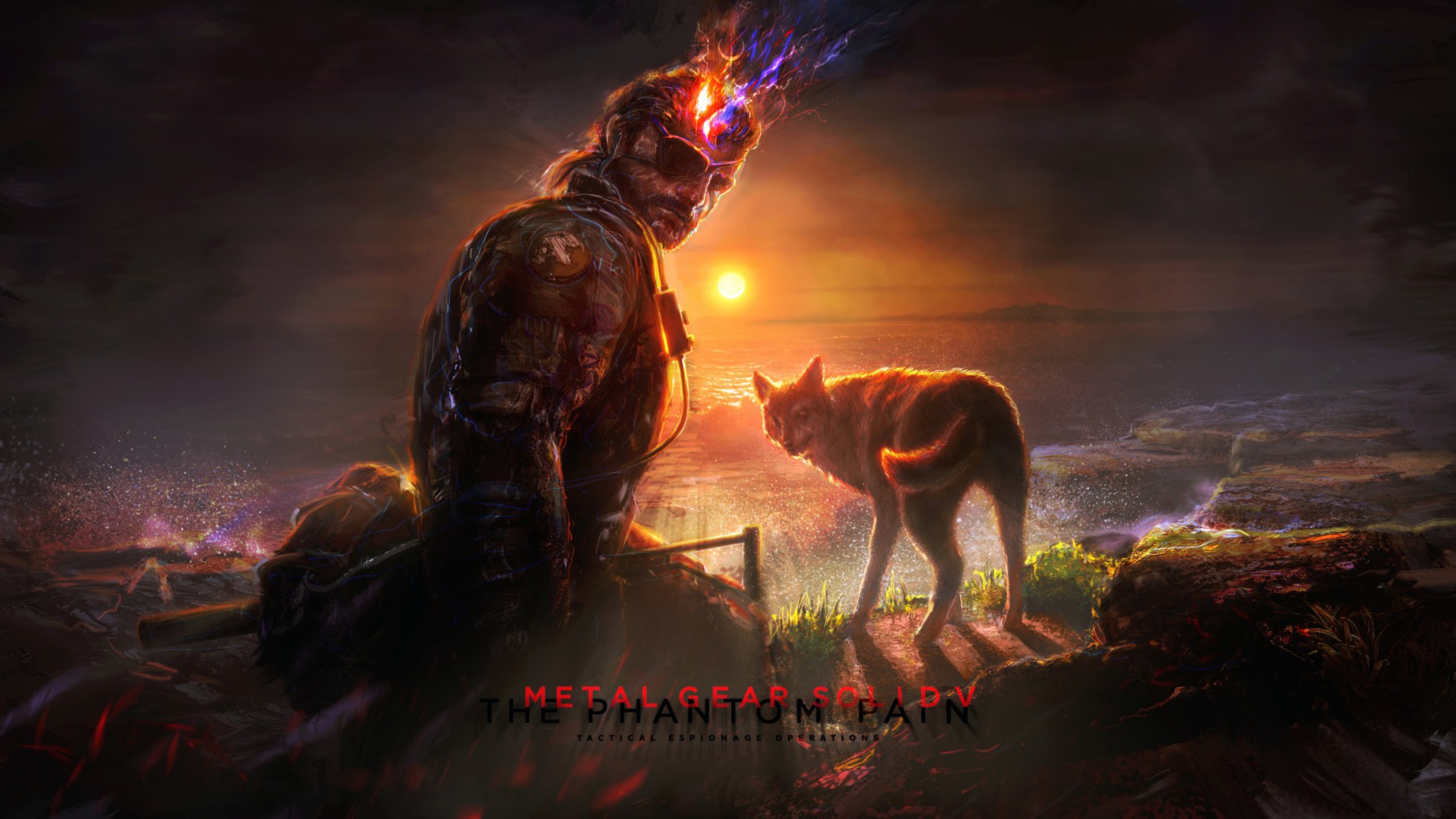 Metal Gear Solid V - Metal Gear Solid V The Phantom Pain Fan Art - 3840x2160 Wallpaper Metal Gear Solid V - Metal Gear Solid V The Phantom Pain Fan Art - 3840x2160 Wallpaper
