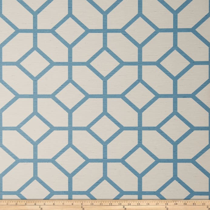 Fabricut 50154w Warwick Wallpaper Harbor Blue 02 - Wallpaper - HD Wallpaper 