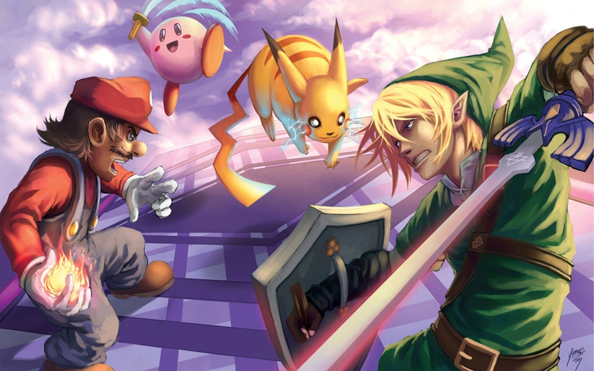 Free Super Smash Bros - Epic Super Smash Bros - HD Wallpaper 