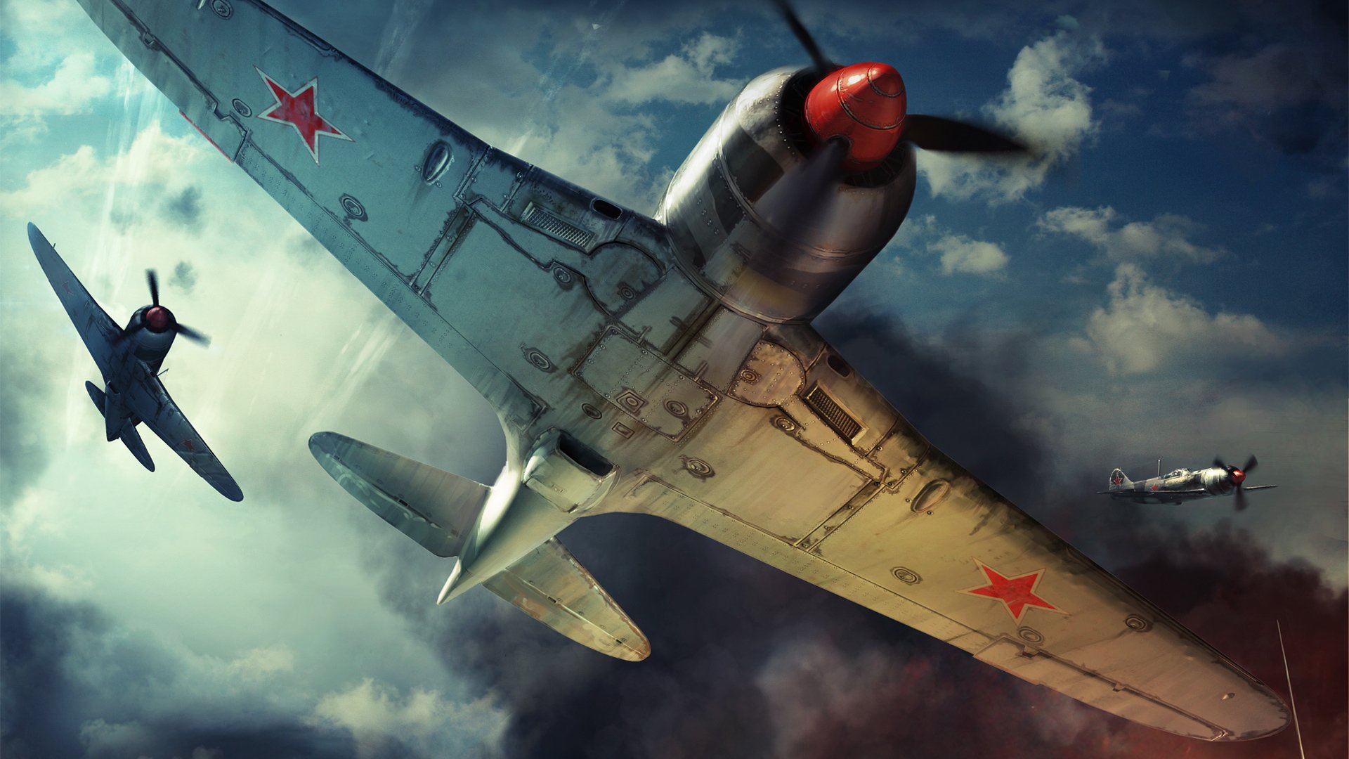 War Thunder Russian Plane - HD Wallpaper 
