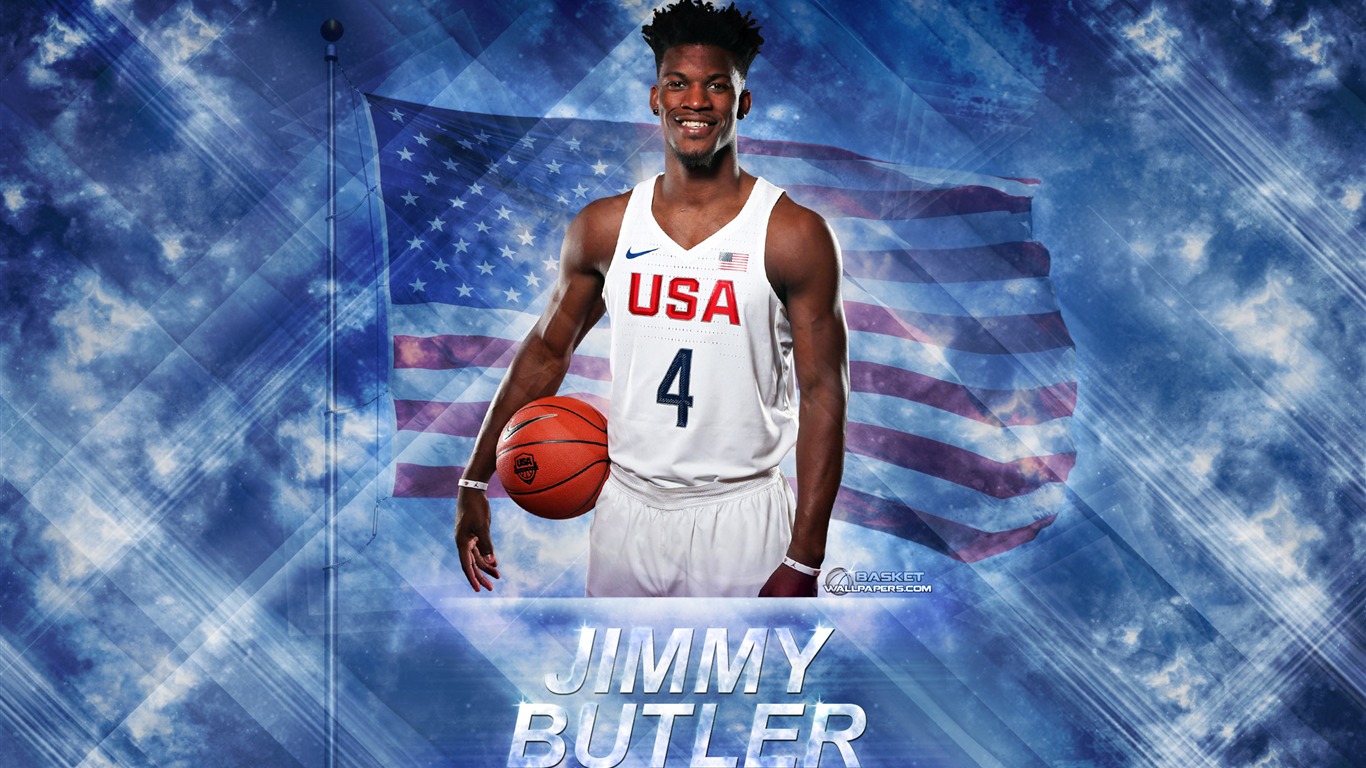 Jimmy Butler-2016 Basketball Star Poster Wallpaper2016 - Jimmy Butler Wallpaper Timberwolves - HD Wallpaper 