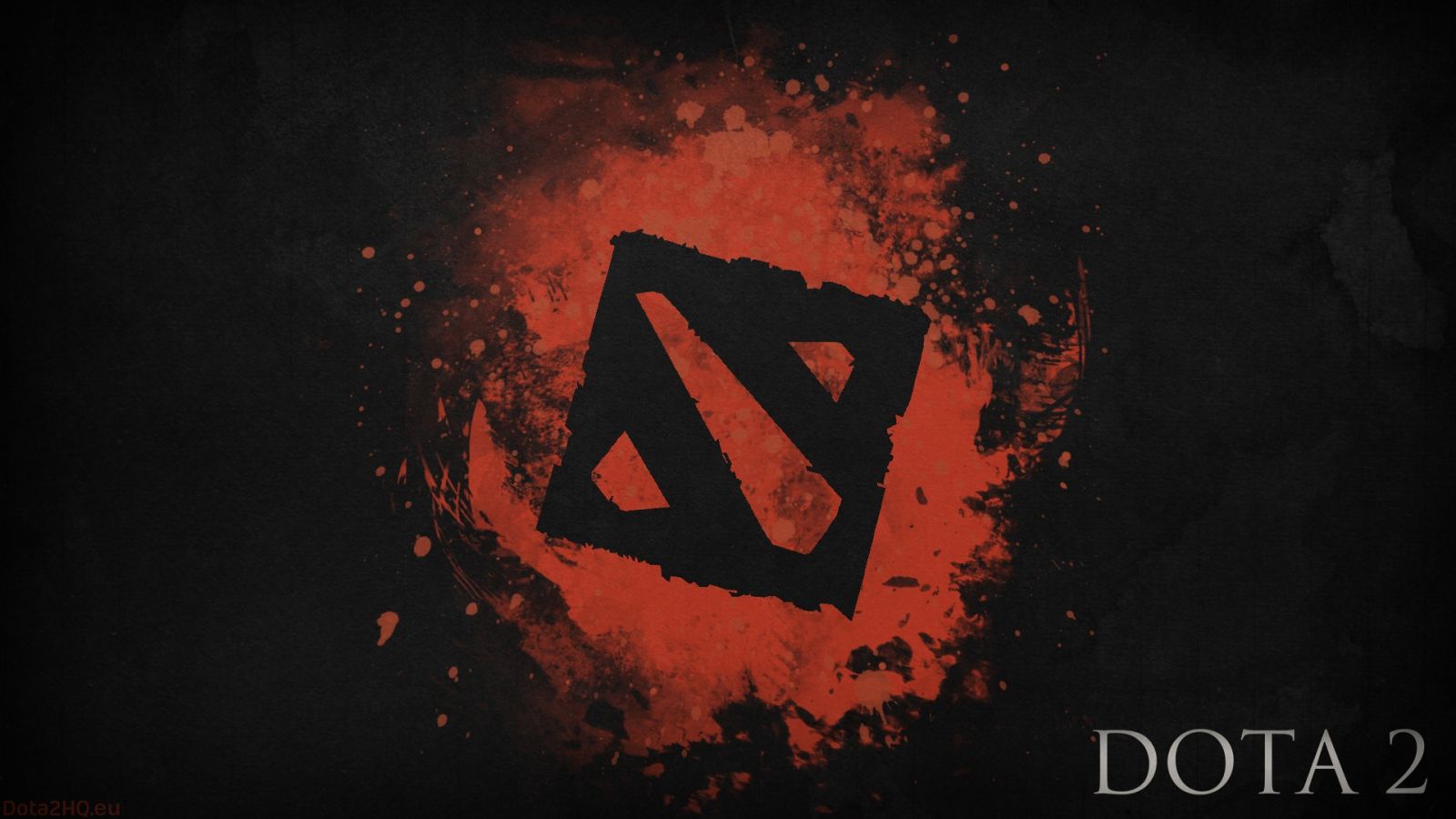 Logo Dota 2 Hd - HD Wallpaper 