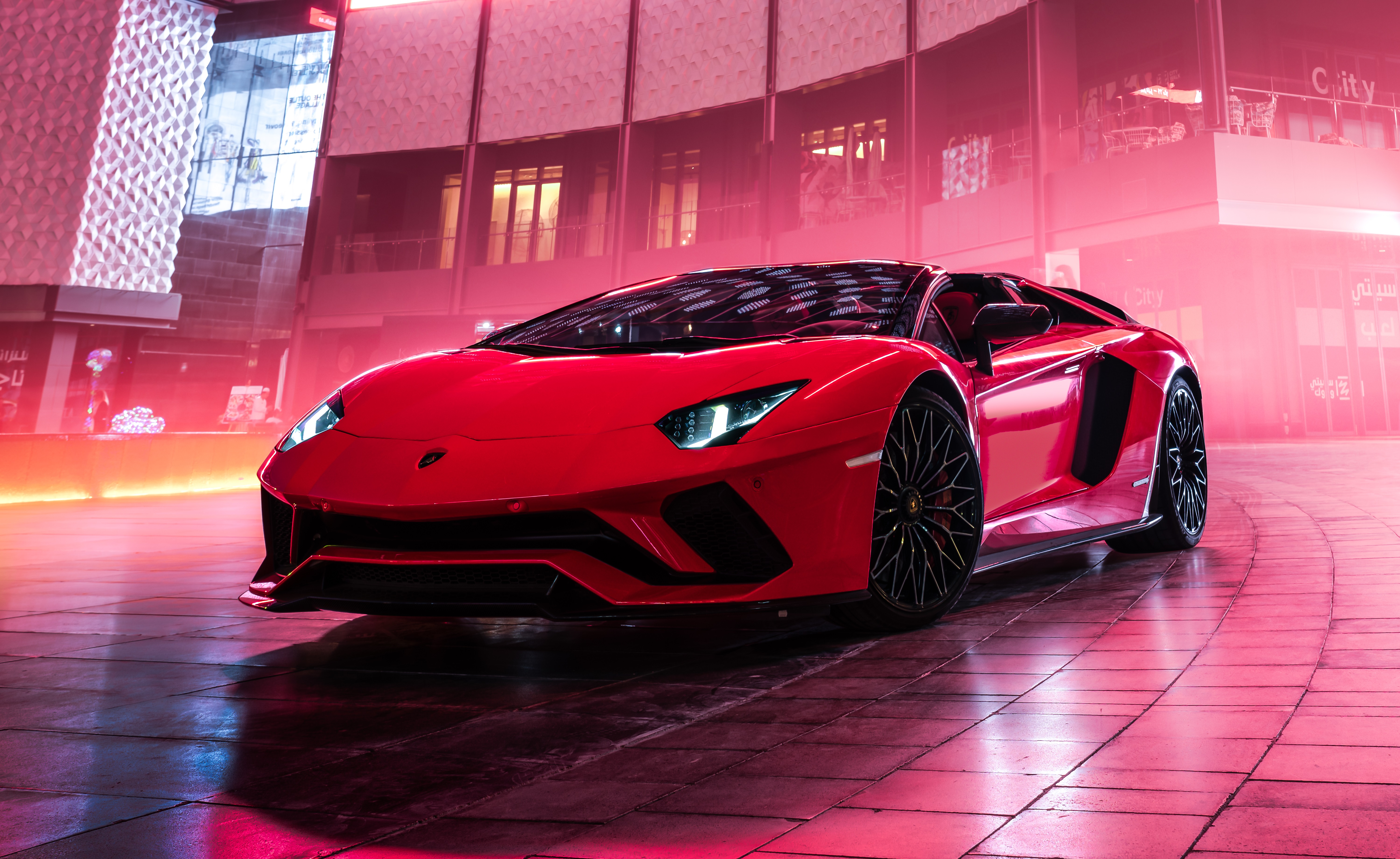 Lamborghini Aventador Wallpaper 4k - HD Wallpaper 