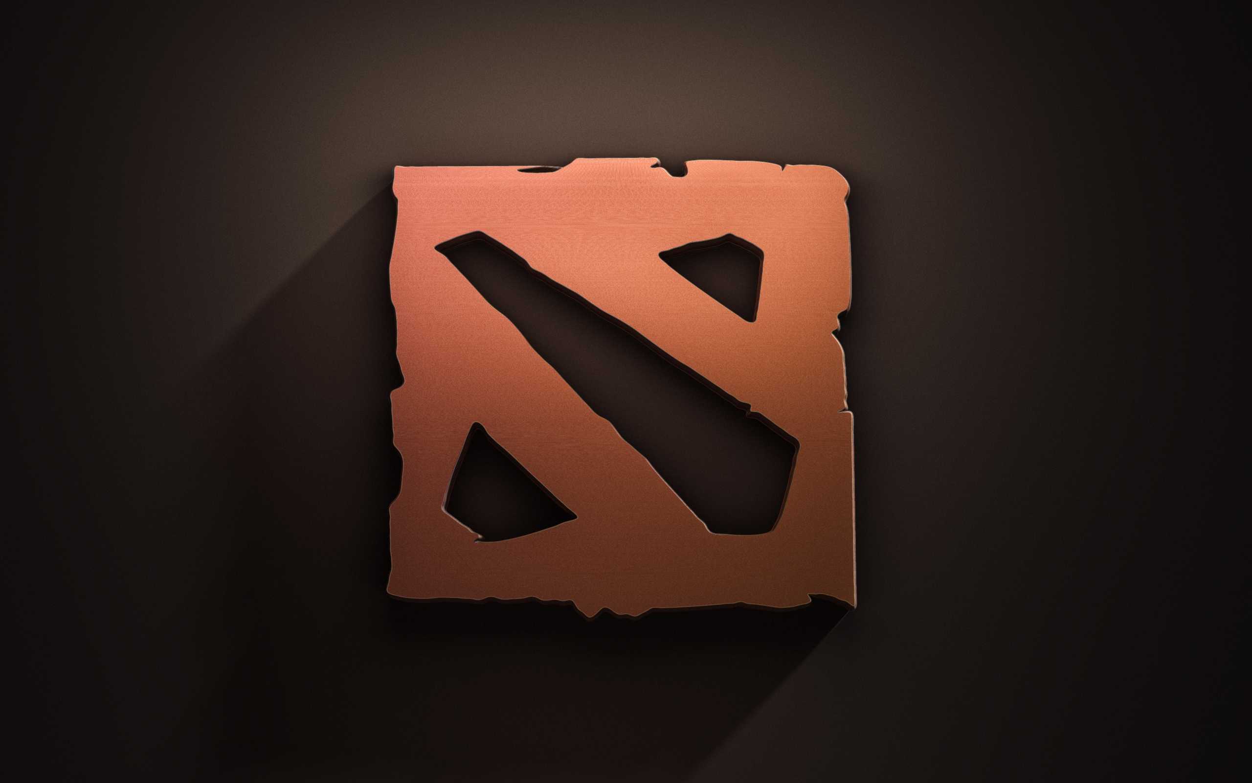 Dota 2 Logo Wallpaper - HD Wallpaper 