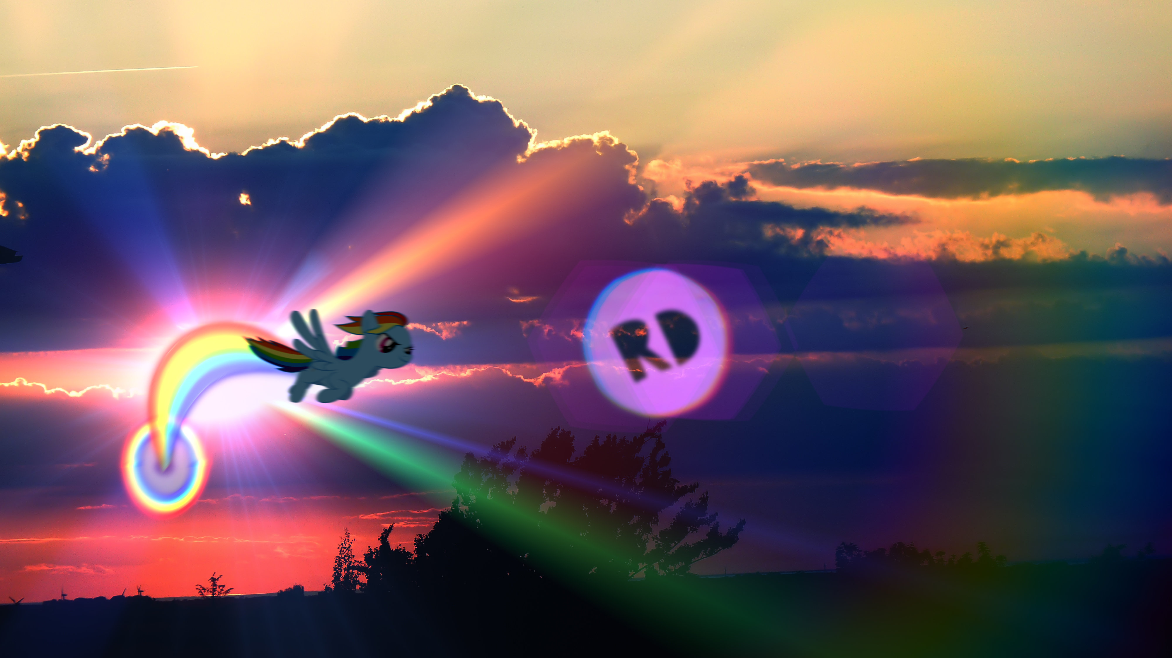 Rainbow Dash Wallpaper - HD Wallpaper 