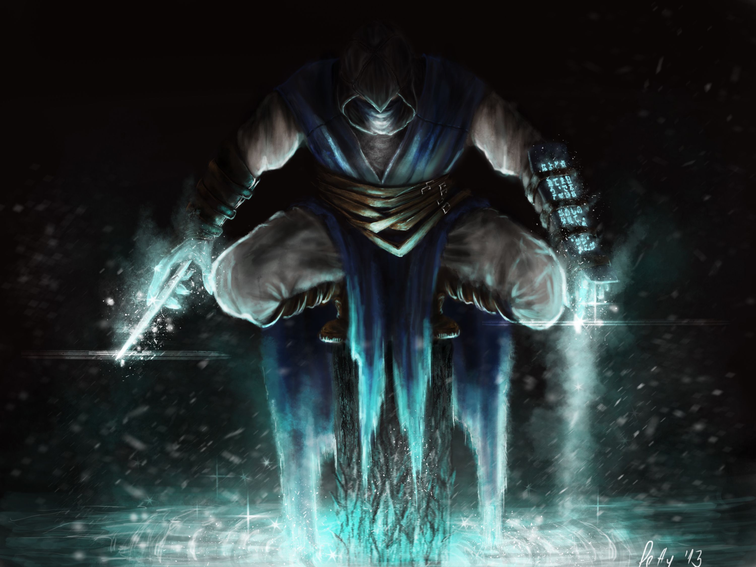 Wallpaper Of Mortal Kombat, Sub-zero, Лед Background - Epic Sub Zero Mortal Kombat - HD Wallpaper 