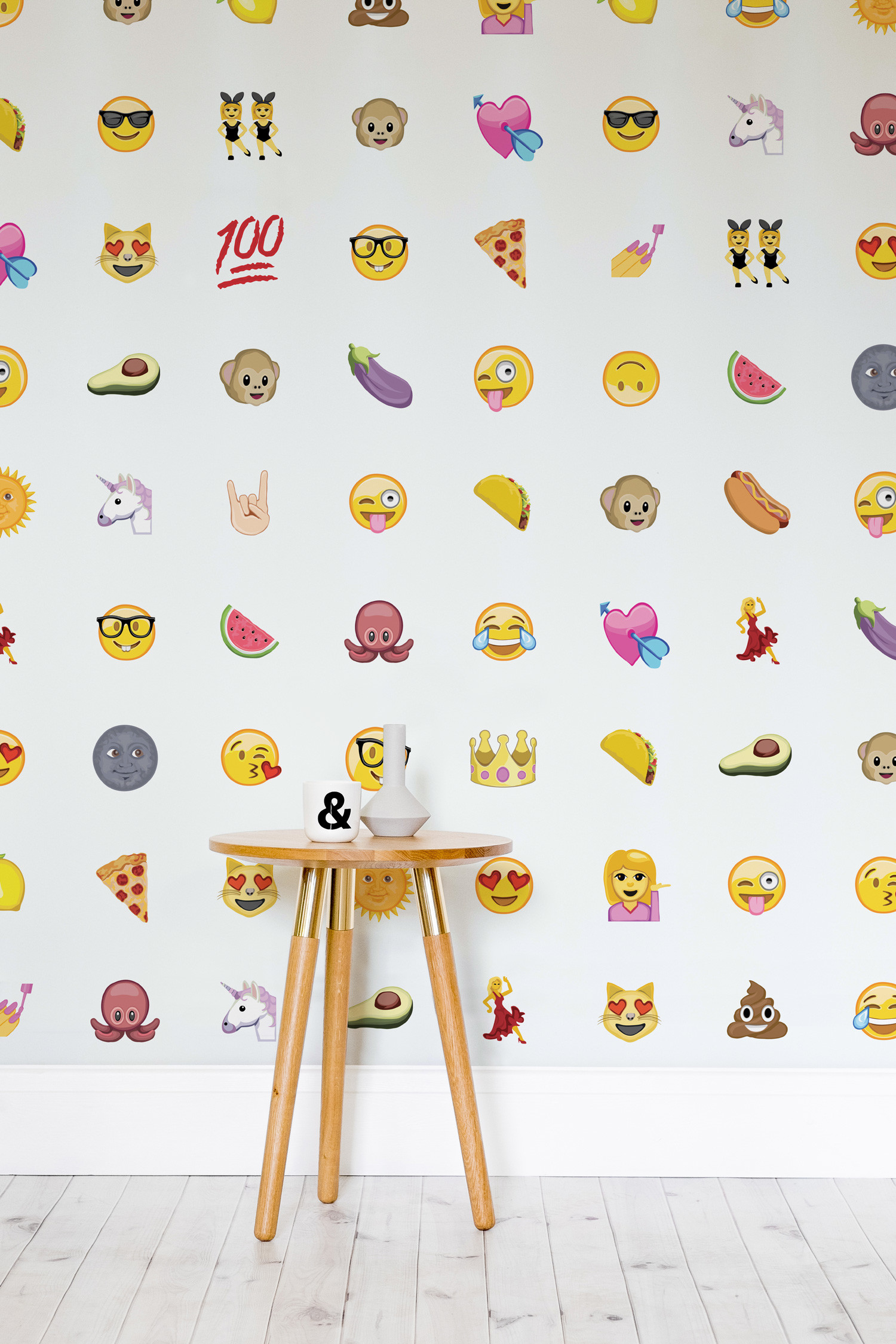 1500x2250, We Re Not Entirely Sure If The World Is - Emoji Wallpaper For Walls - HD Wallpaper 
