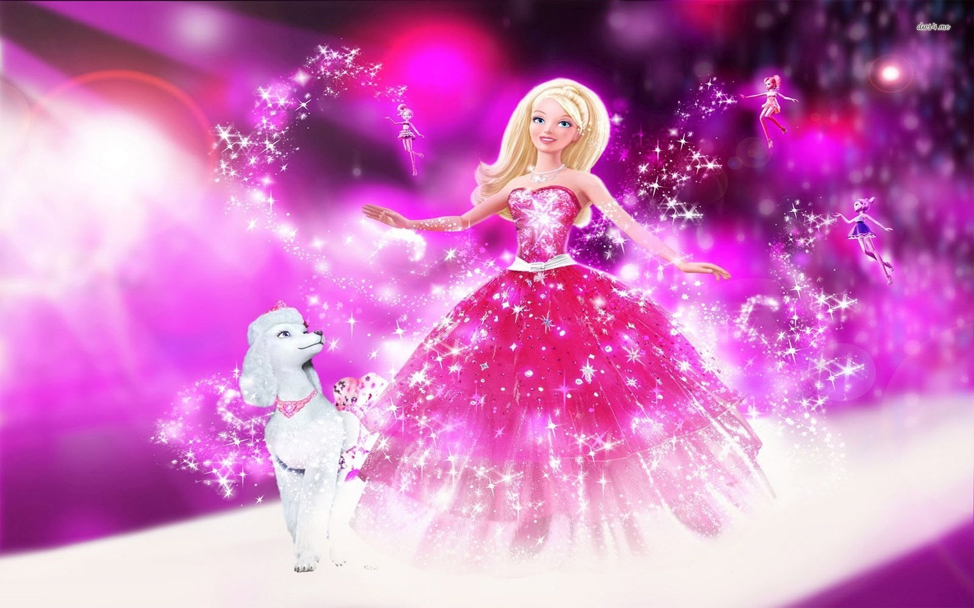 Barbie Background - HD Wallpaper 