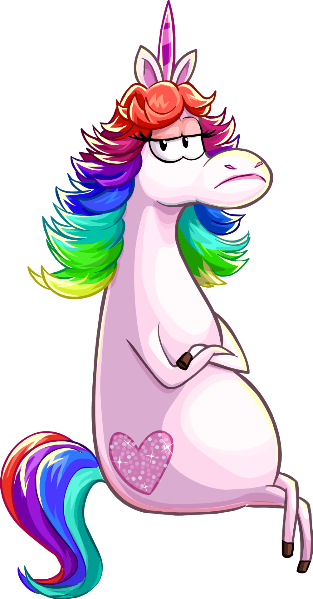 Clip Art Papel De Parede De Unicornio - Rainbow Unicorn Drawing - HD Wallpaper 