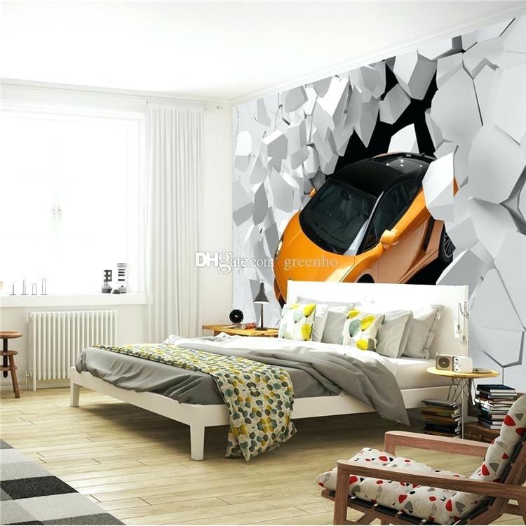 Unique Room Decor Sports Car Photo Wallpaper Giant - Bedroom Anime Room Design - HD Wallpaper 