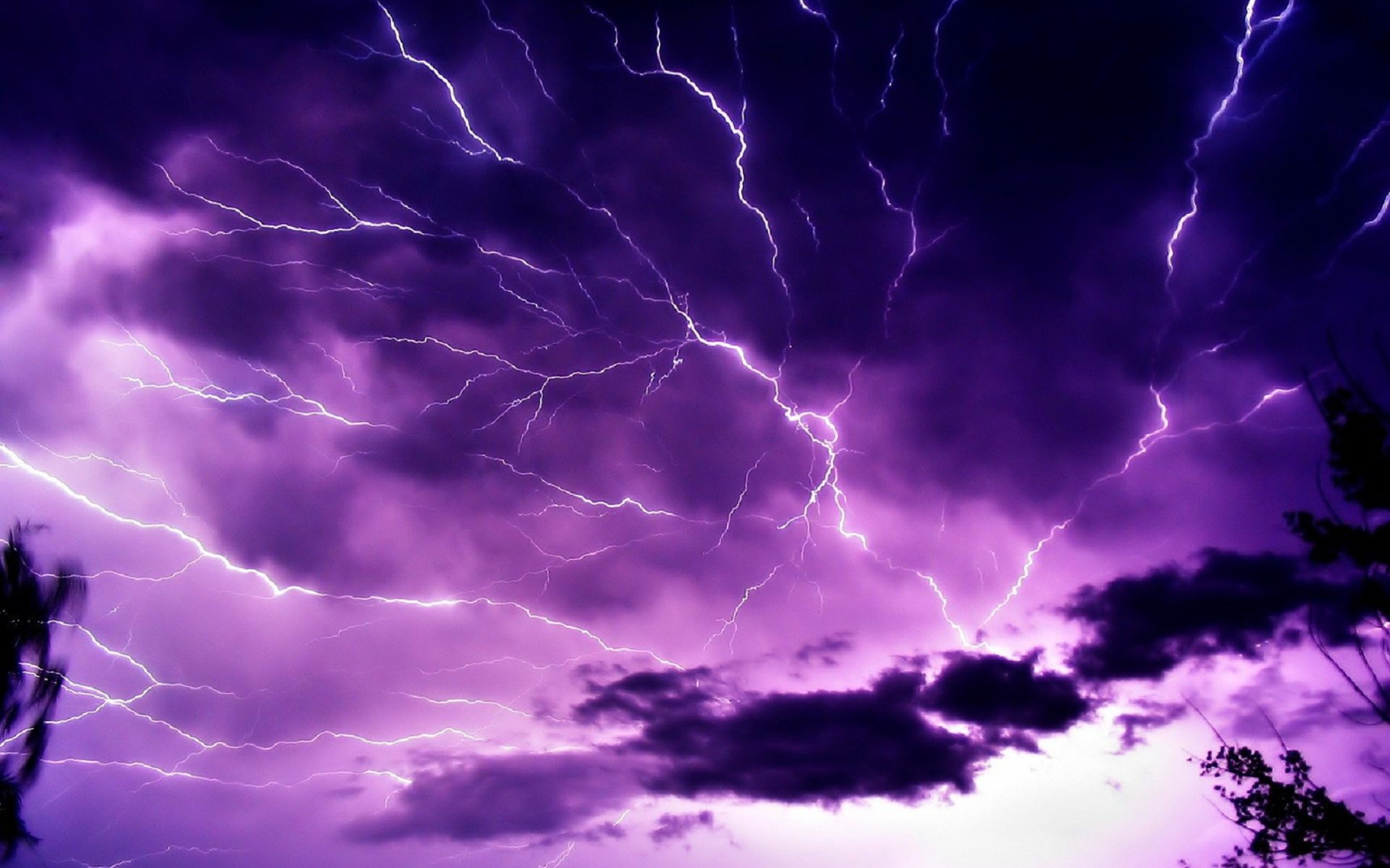 Purple Sky - HD Wallpaper 