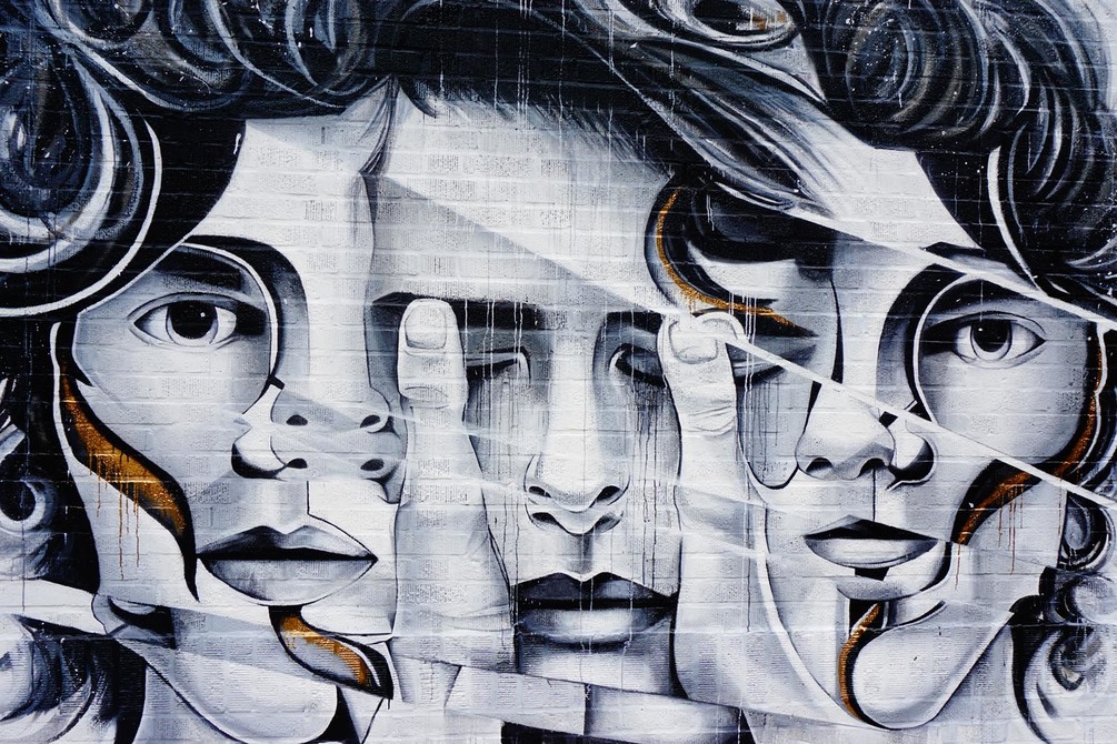 Wall Mural Face, Street Art And Art - Philippine Graffiti - HD Wallpaper 