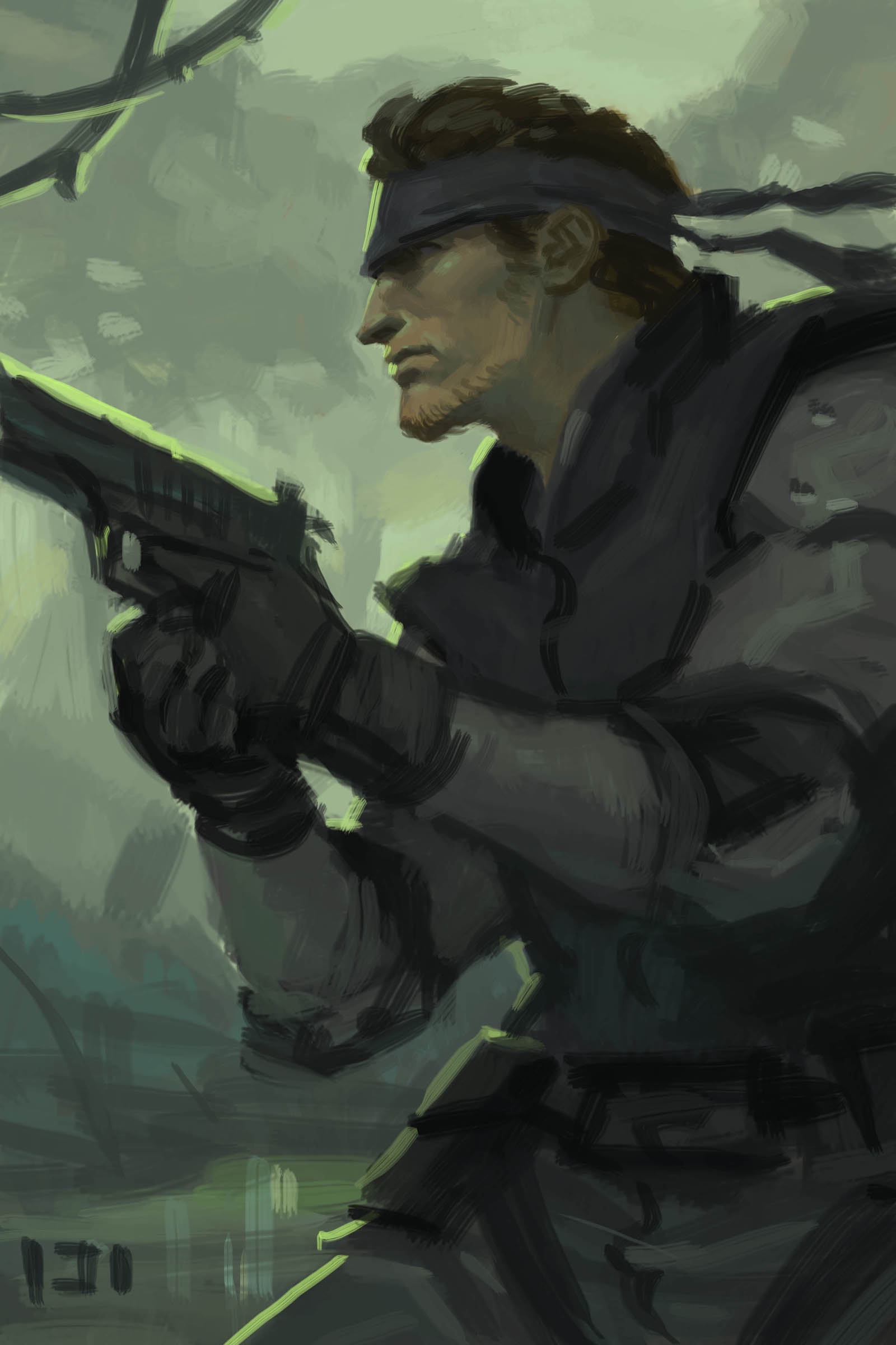 Metal Gear Solid Ps1 Solid Snake - HD Wallpaper 