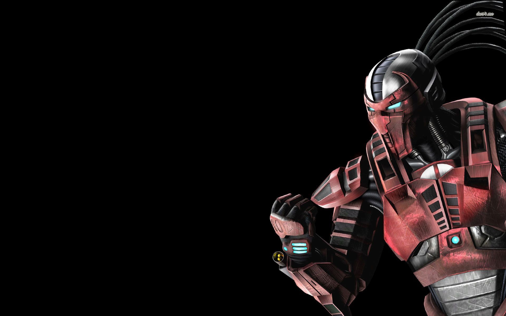Mortal Kombat Smoke Cyborg Art - HD Wallpaper 