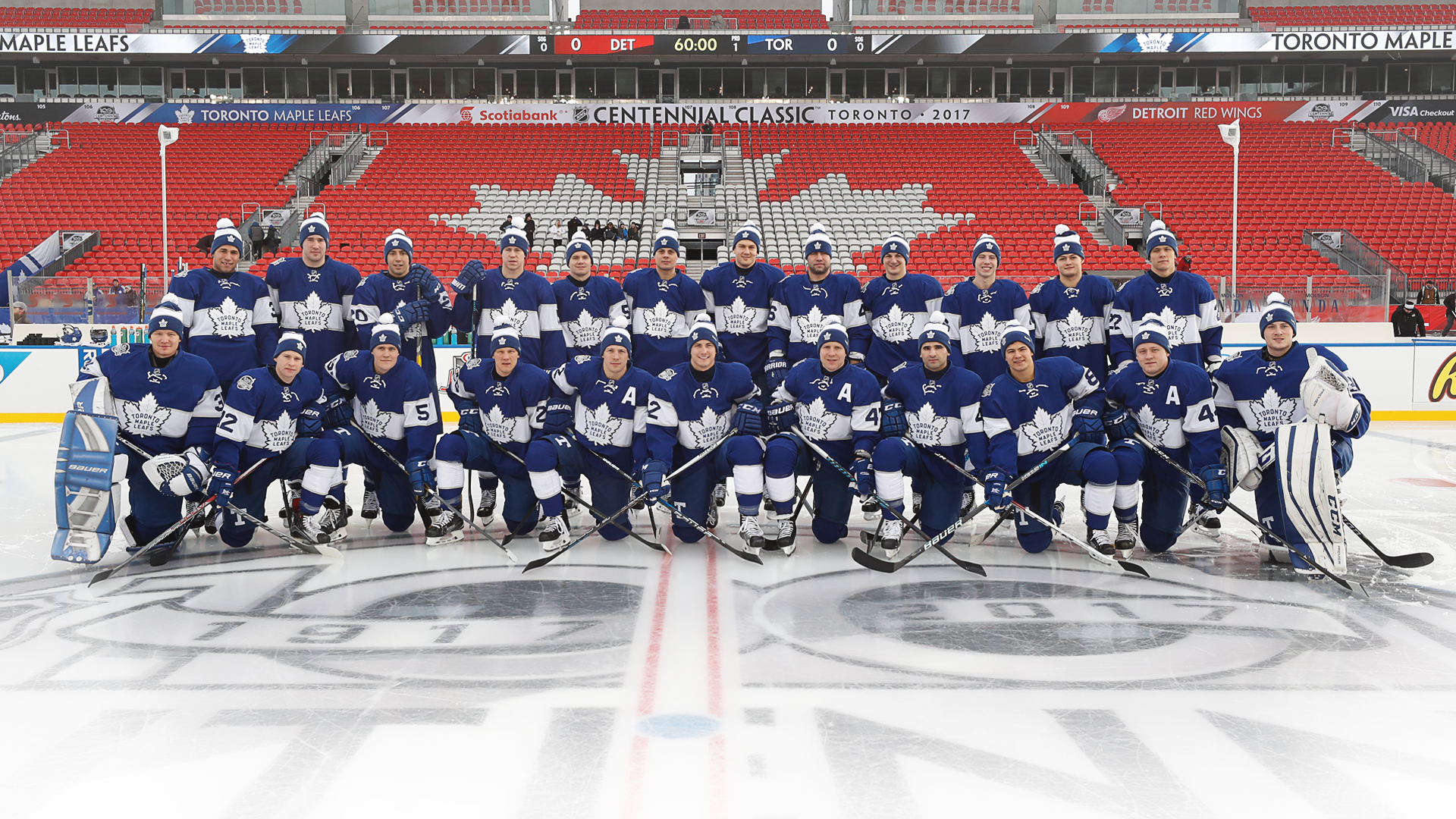 Toronto Maple Leafs Team 2019 - HD Wallpaper 
