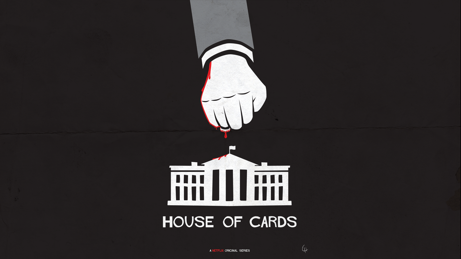 House Of Cards Minimalist - HD Wallpaper 