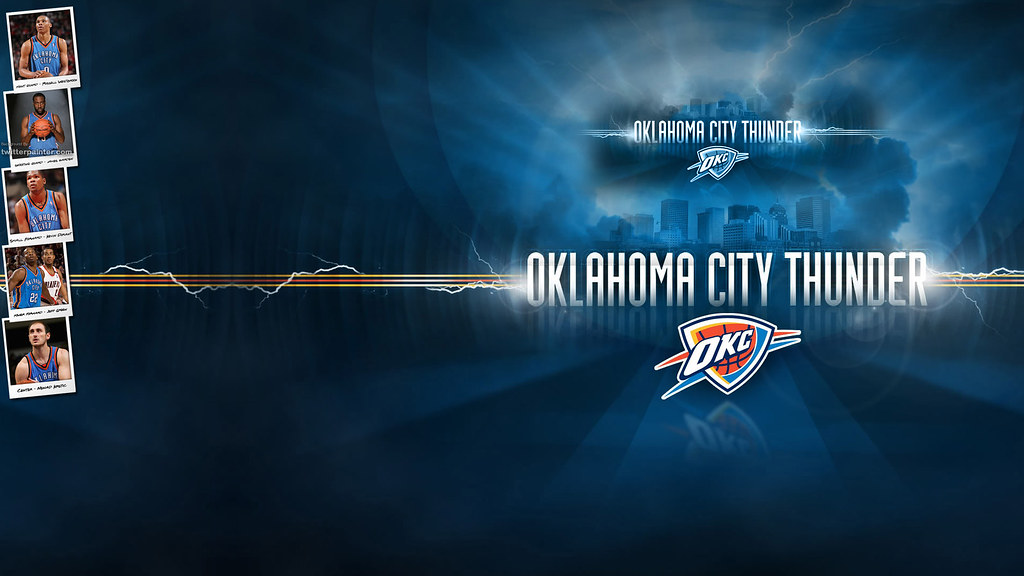 Okc Thunder Background Hd - HD Wallpaper 