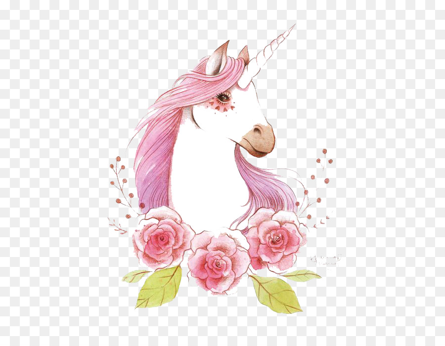 Watercolor Unicorn - HD Wallpaper 