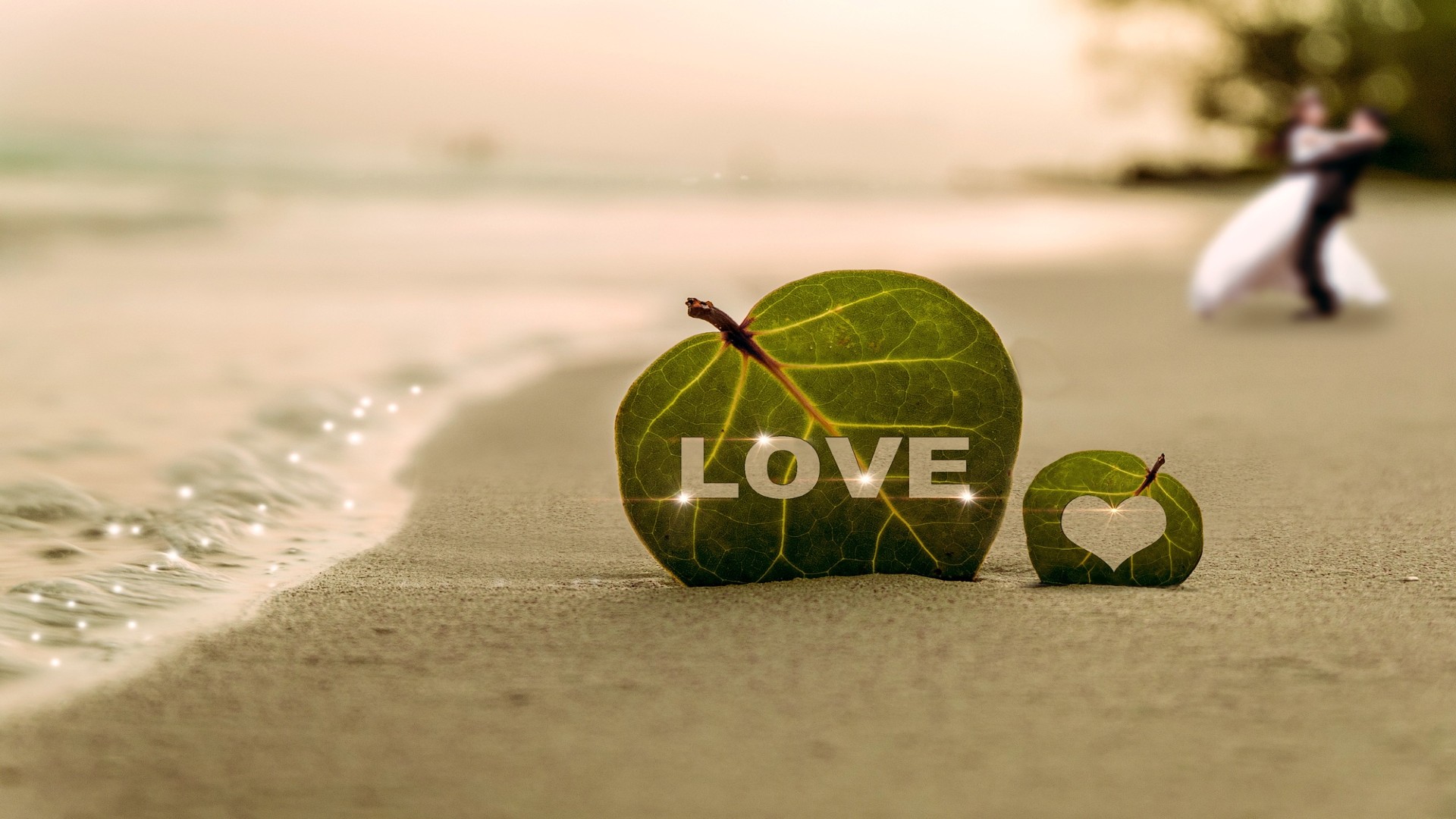Love Couple Wallpaper, Love Couple Images And Wallpapers - Love Art Images Hd - HD Wallpaper 