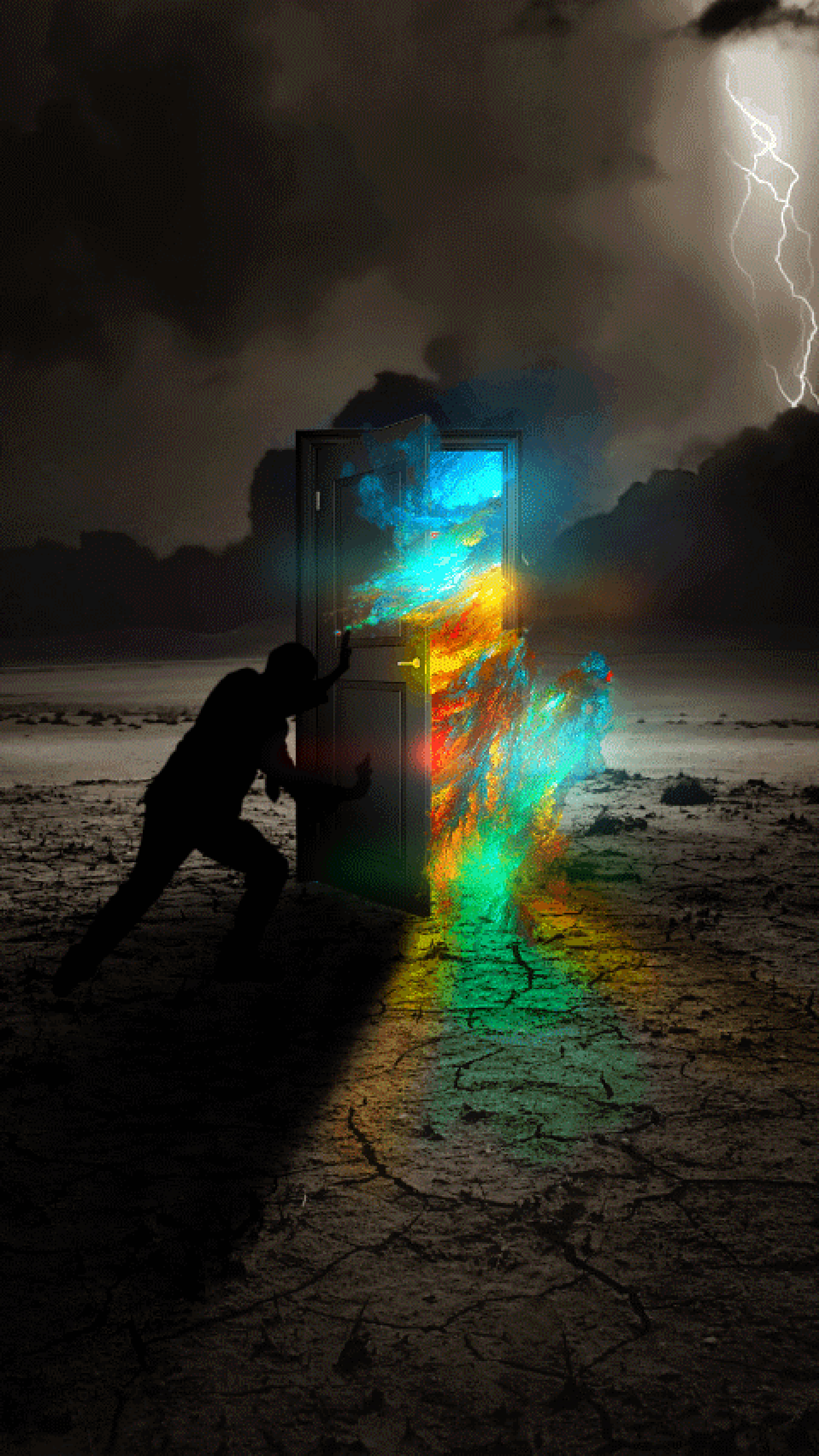 Gif Wallpaper Of Thunder - HD Wallpaper 