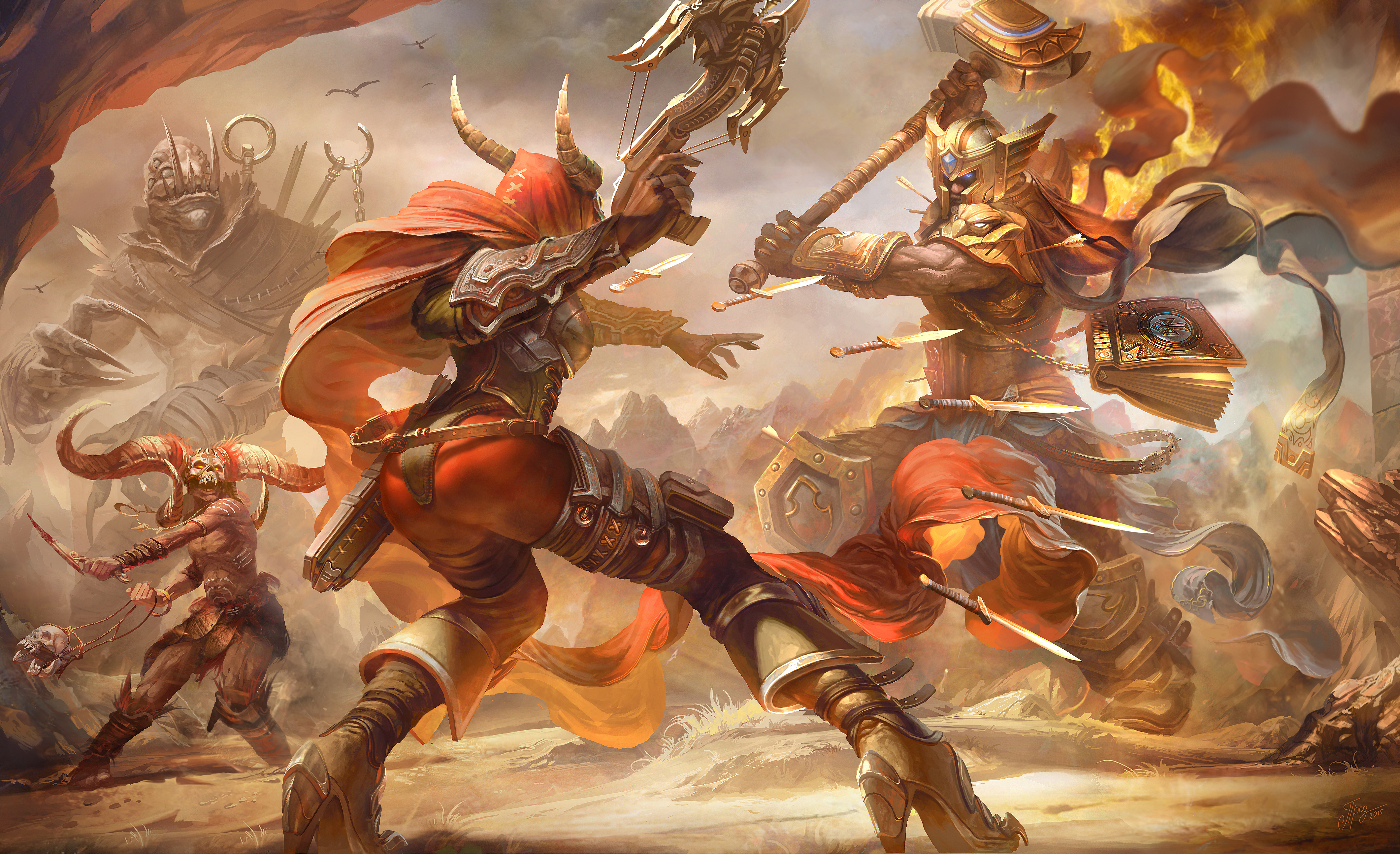 Heroes Of The Storm Wallpaper - HD Wallpaper 
