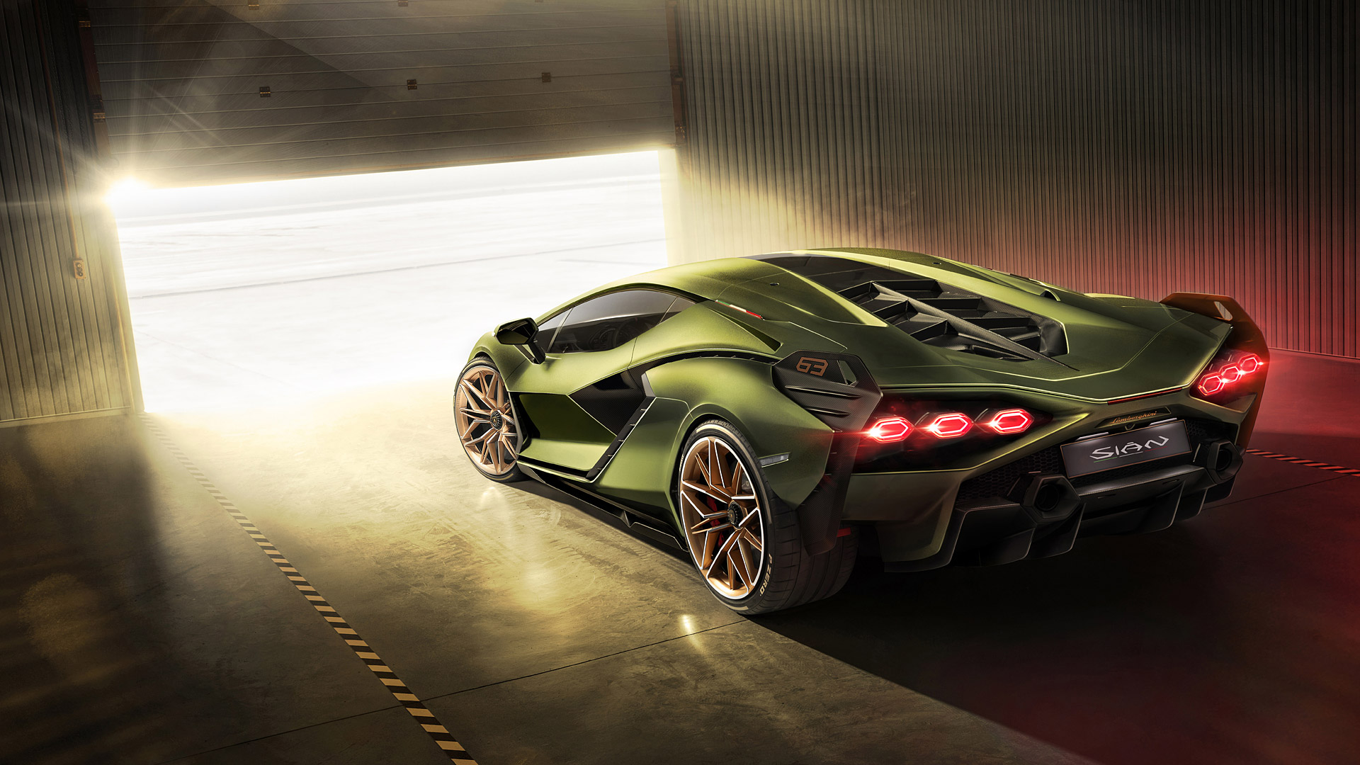 Lamborghini Sian - HD Wallpaper 