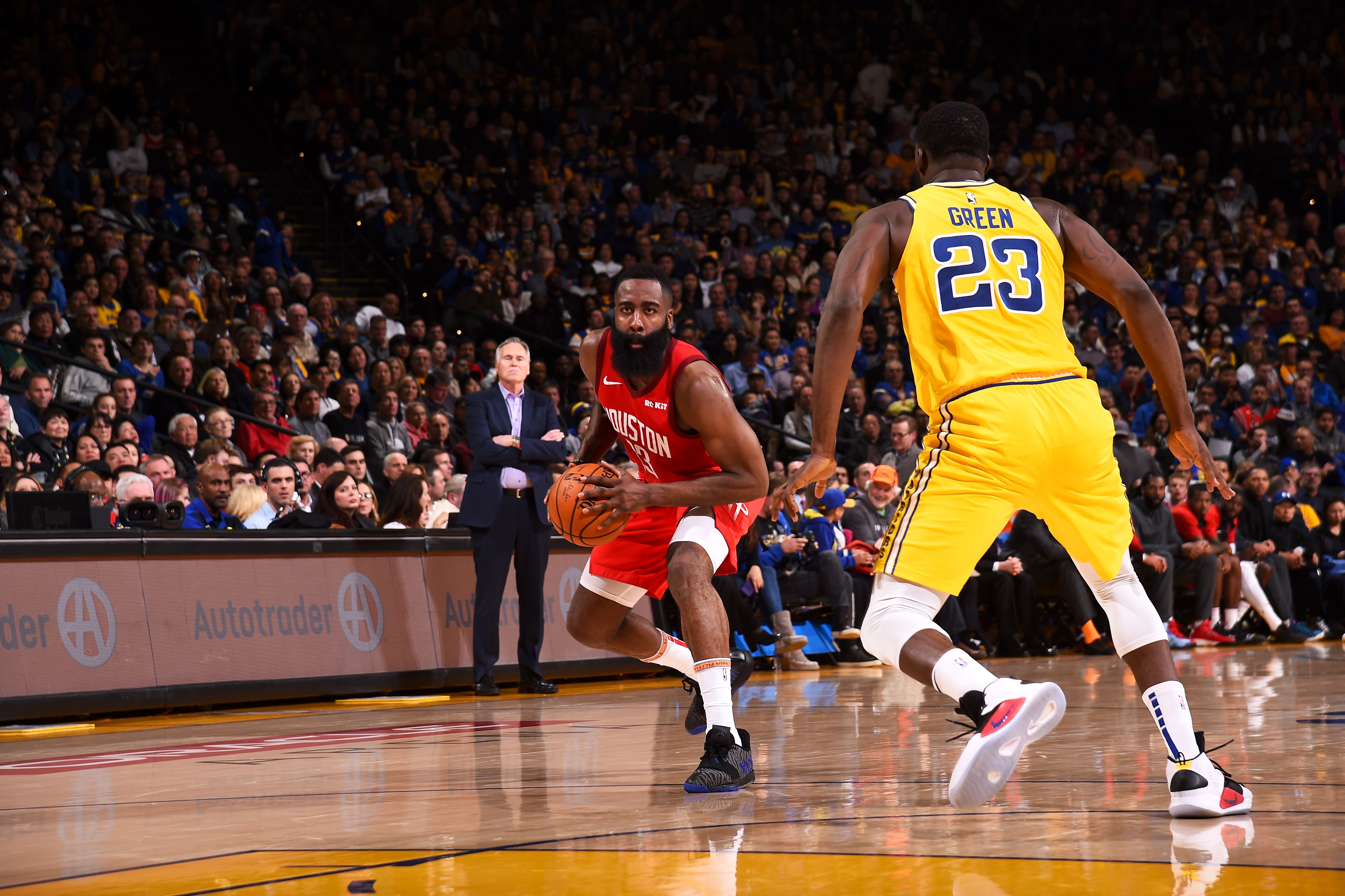 James Harden Vs Warriors - HD Wallpaper 