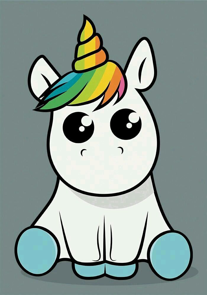 Clip Art Cutest Unicorn Ever Images - Rajzok Unikornis - HD Wallpaper 
