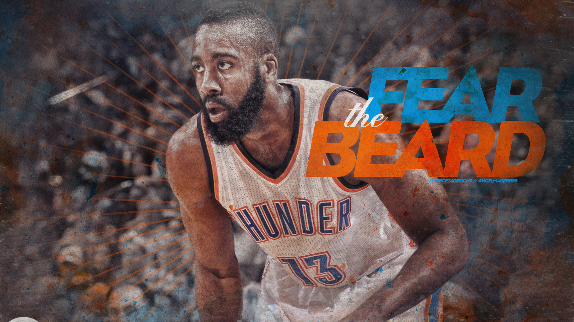 James Harden Wallpaper Okc - HD Wallpaper 