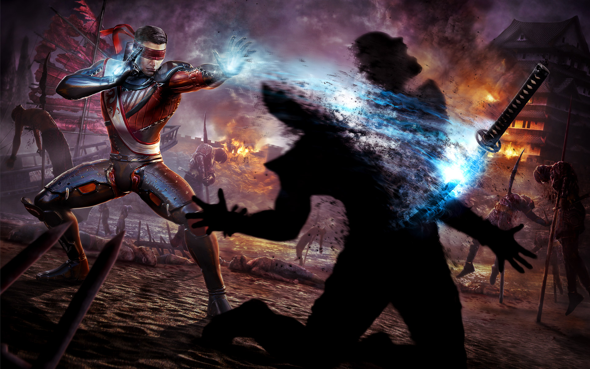 Mortal Kombat Fatalities Art - HD Wallpaper 