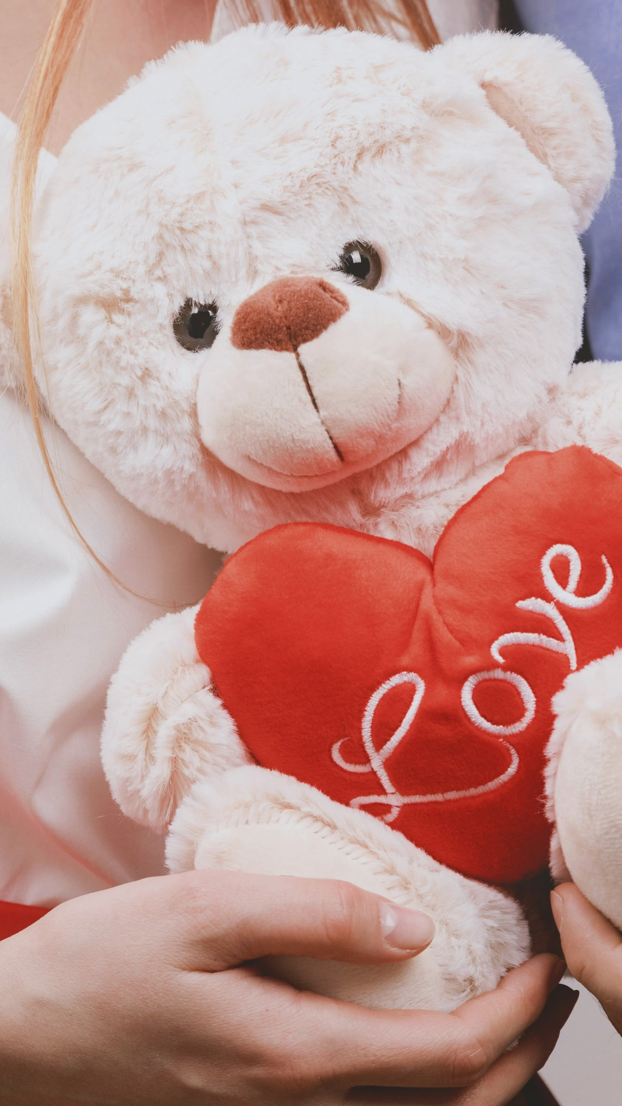 Love, Couple, Heart, Romance Wallpaper - Teddy Bear Pic Hd - HD Wallpaper 