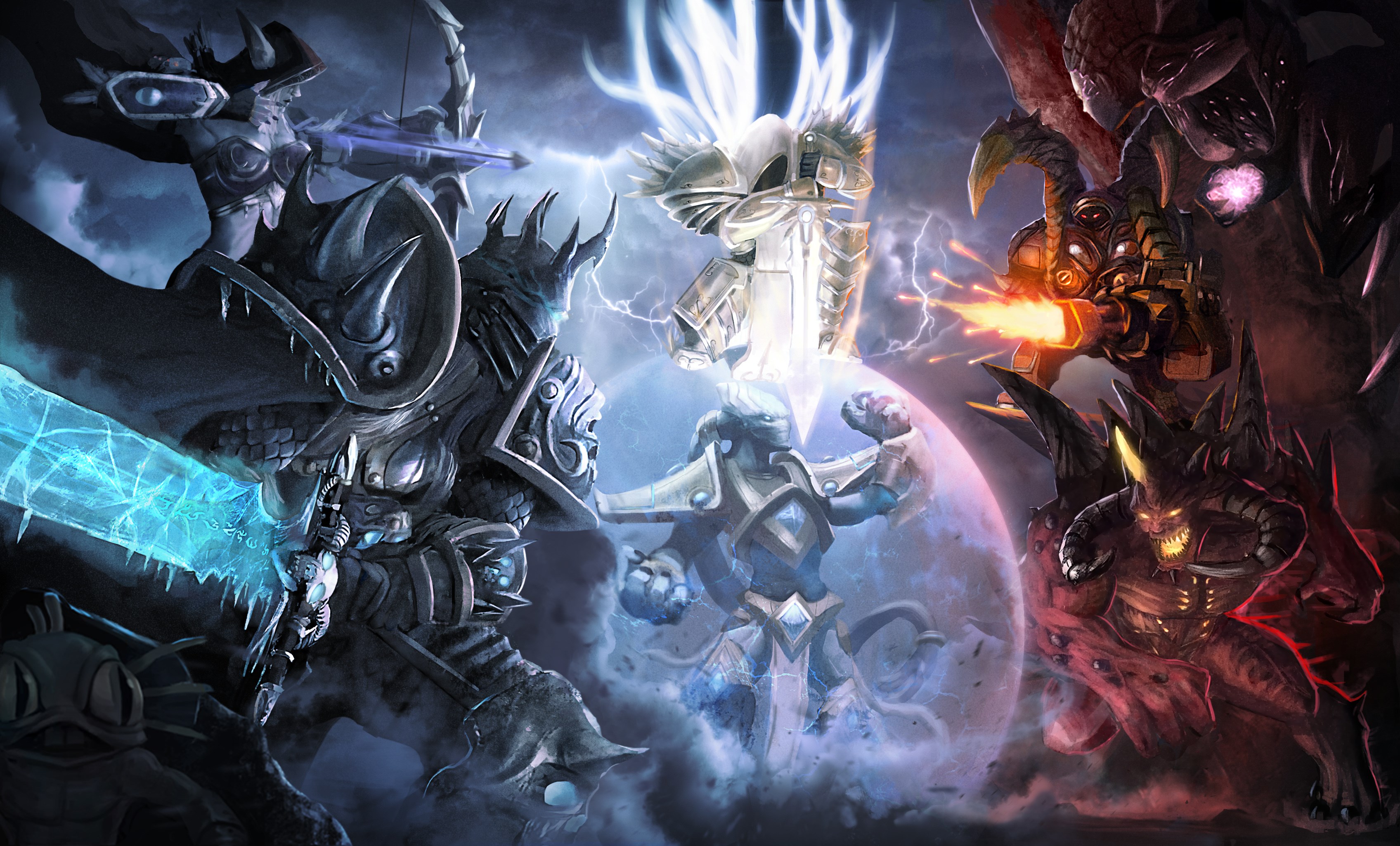 Heroes Of The Storm Wallpaper Background On Hd Wallpaper - Hero Of The Storm Def Characters - HD Wallpaper 