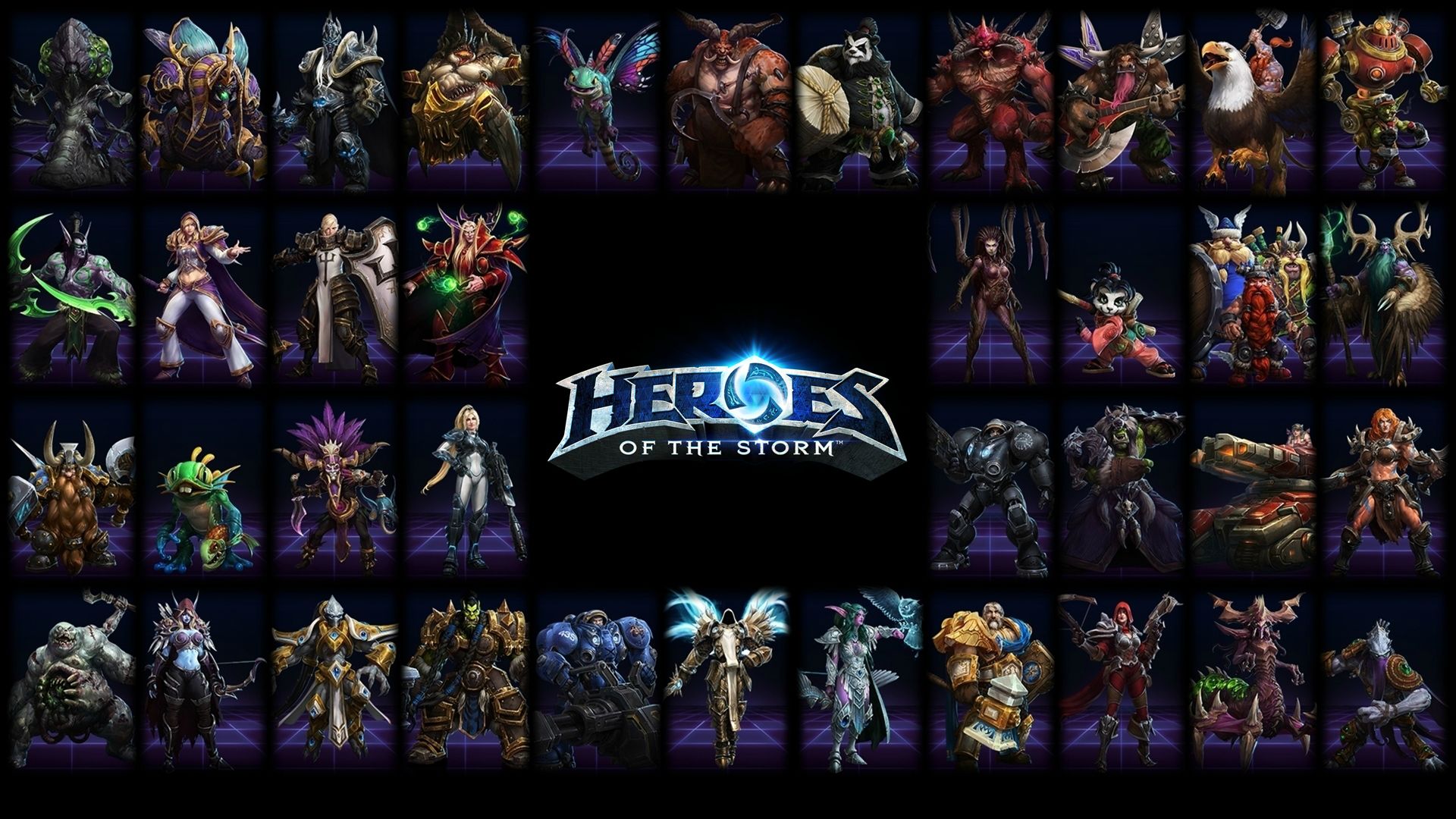 Heroes Of The Storm All Heros - HD Wallpaper 