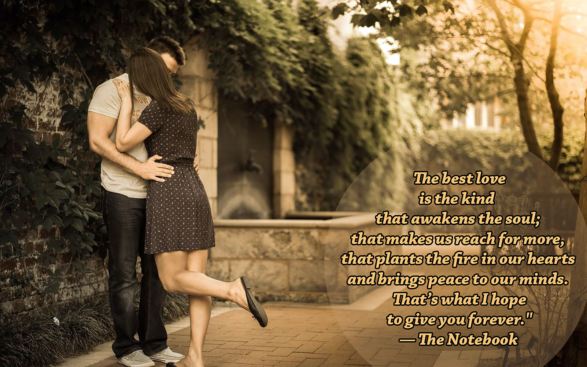 Images Of Love Quotes - Kiss Images Hd Love - 1920x1200 Wallpaper -  