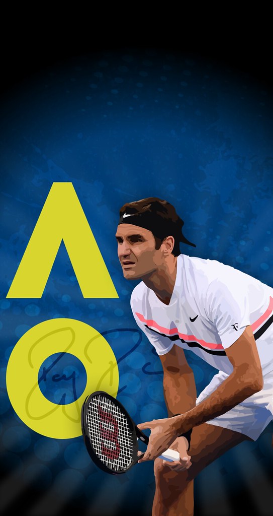 Roger Federer Ao 2018 - HD Wallpaper 