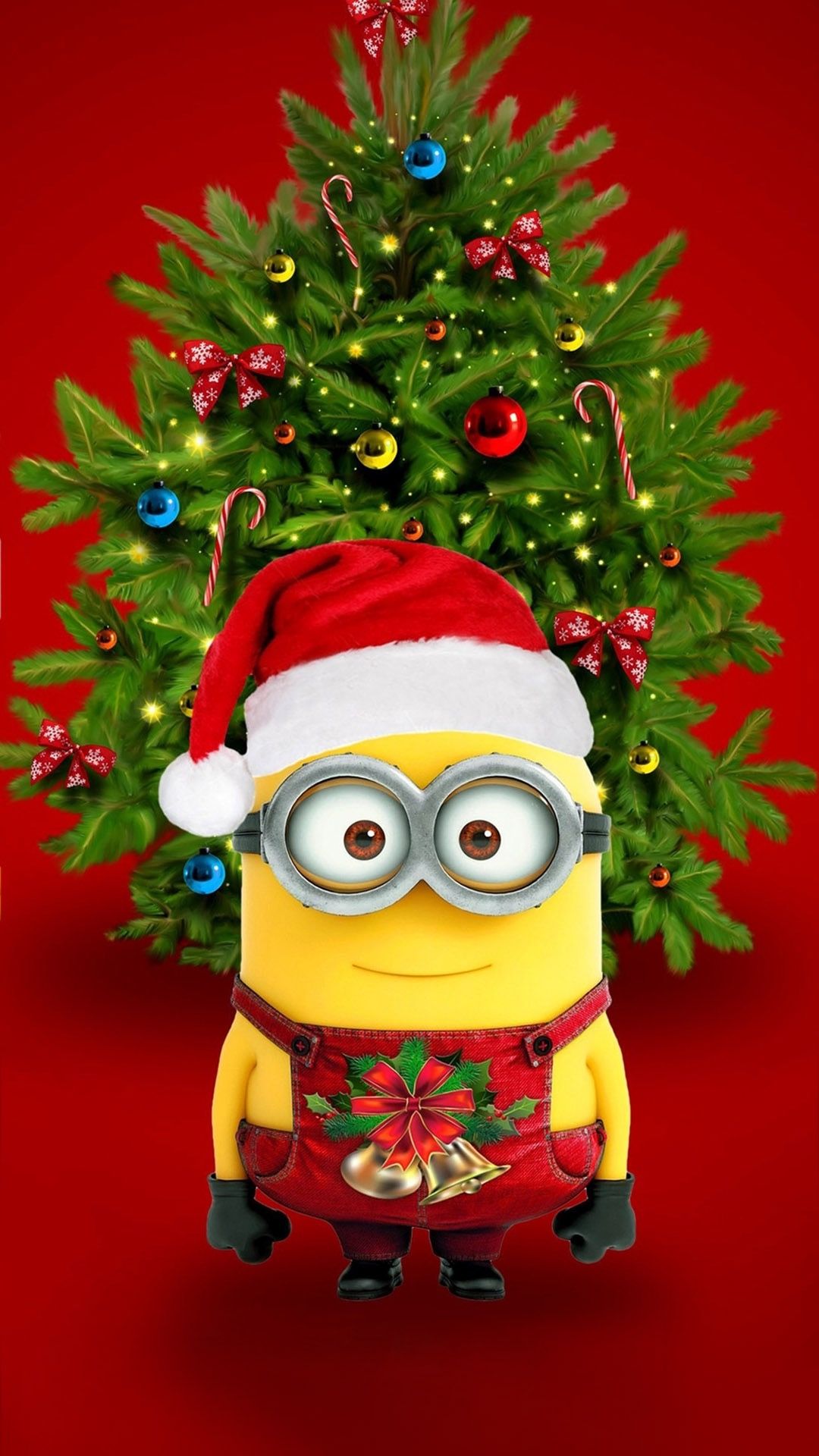 Fondo De Pantalla Minions Navidad - HD Wallpaper 