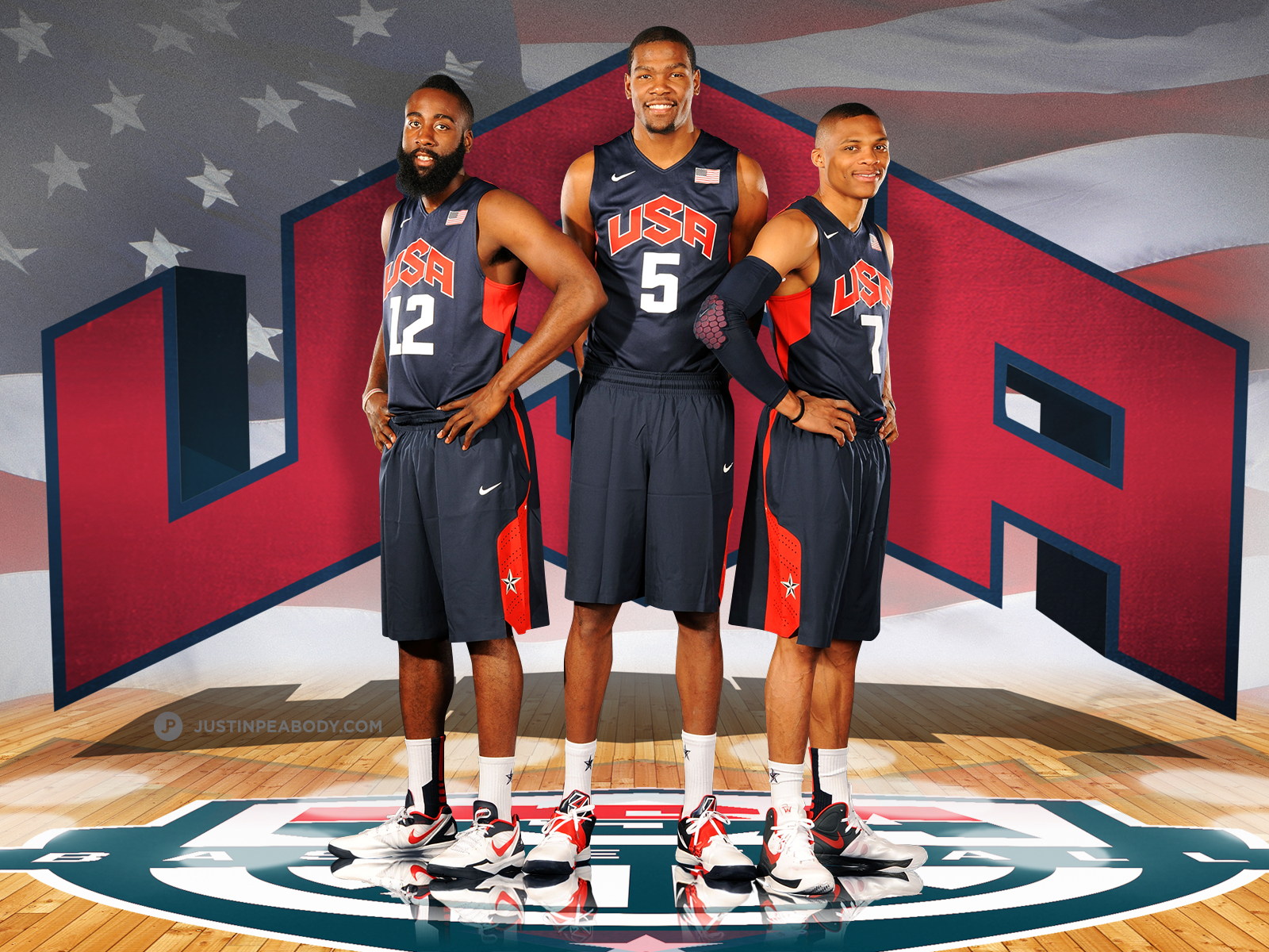 Kevin Durant Wallpaper Usa - HD Wallpaper 