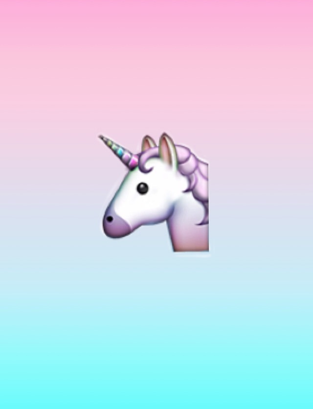 Unicorn, Overlay, And Wallpaper Image - Unicorn Emojis - HD Wallpaper 