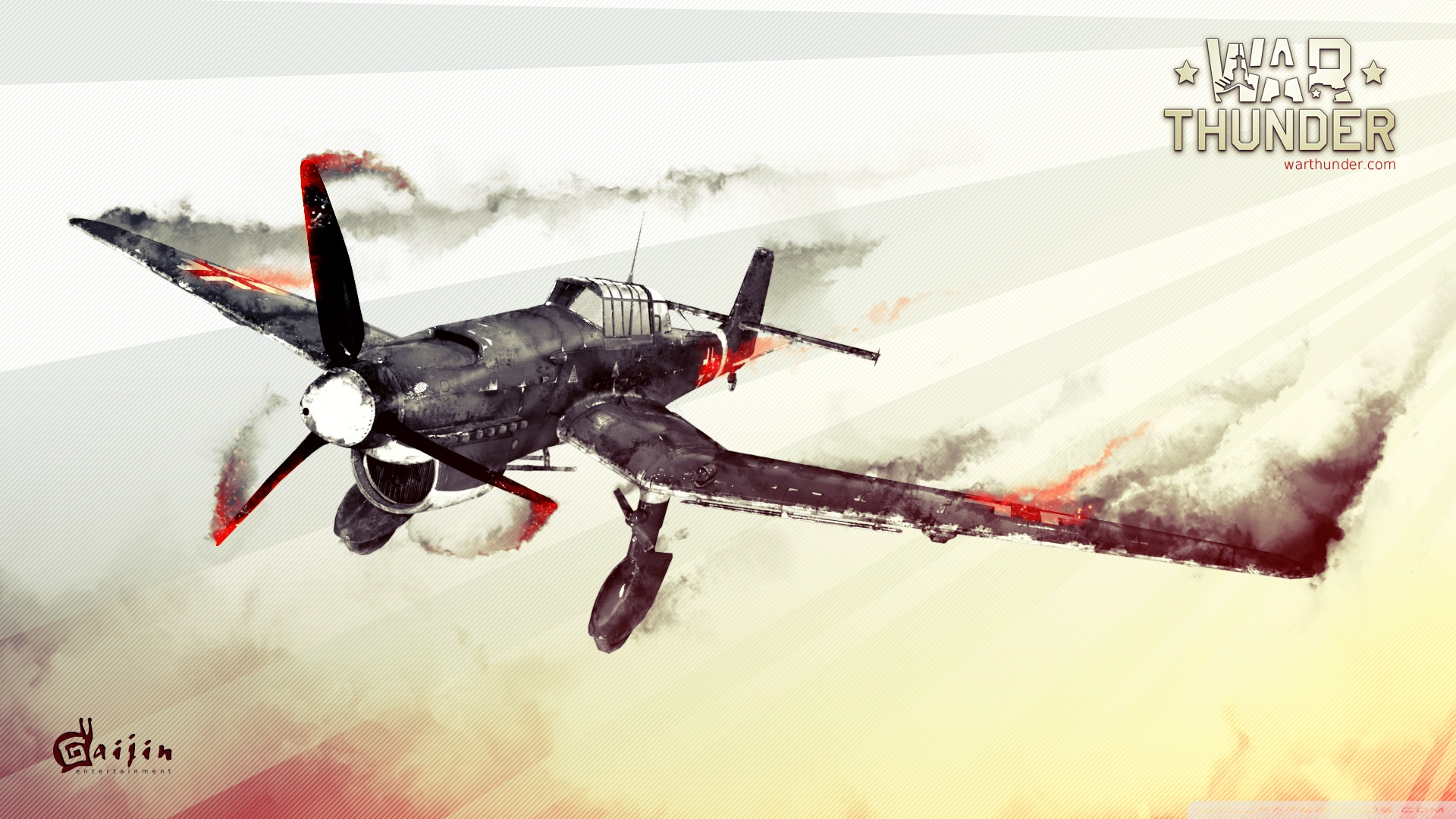 War Thunder Wallpaper Ju 87 - HD Wallpaper 