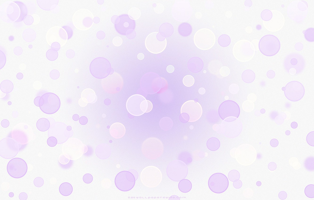 Photo Wallpaper White, Purple, Circles, Color, White, - Cute Background Soft Purple - HD Wallpaper 