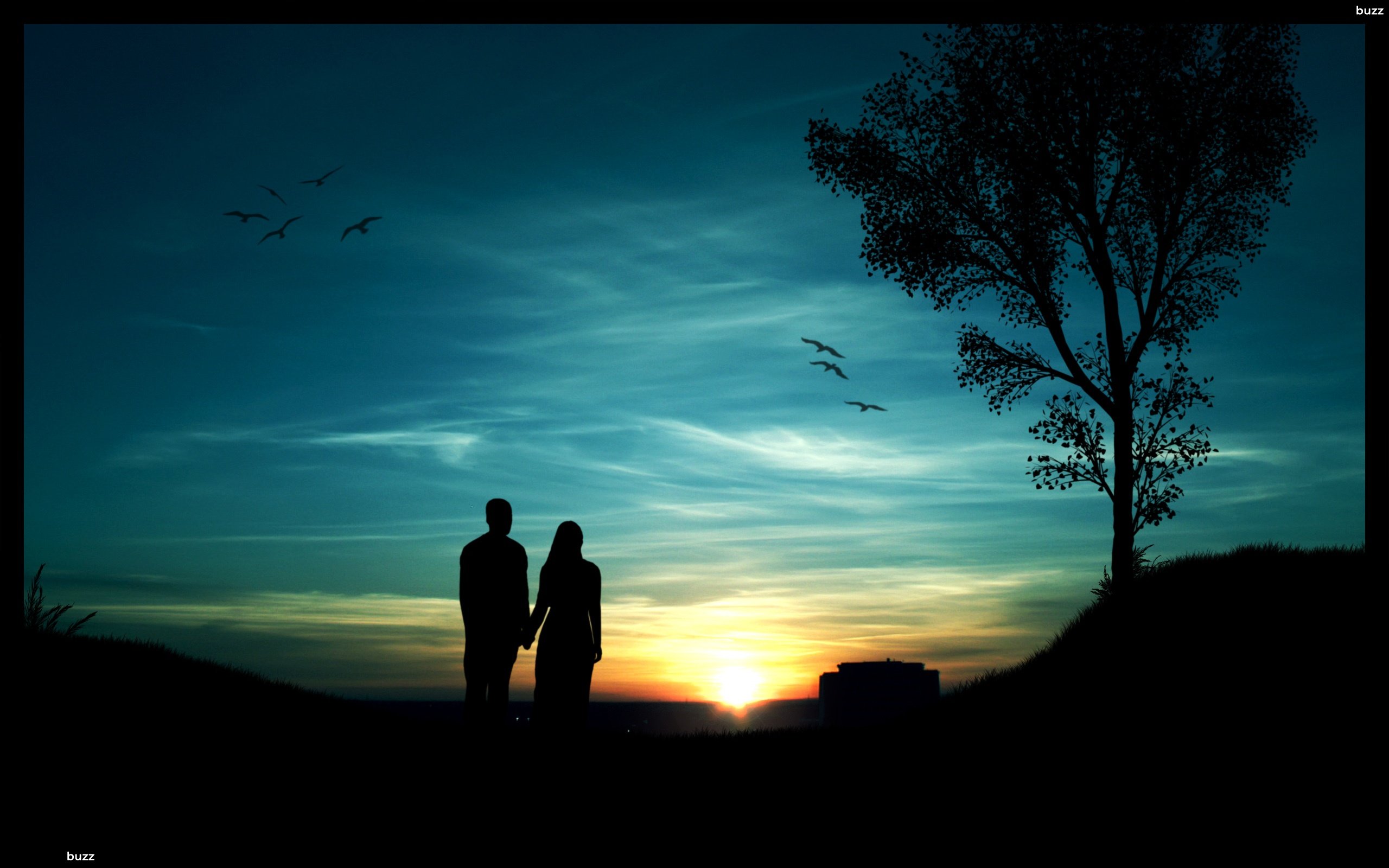 Couple Photo Background Hd - HD Wallpaper 