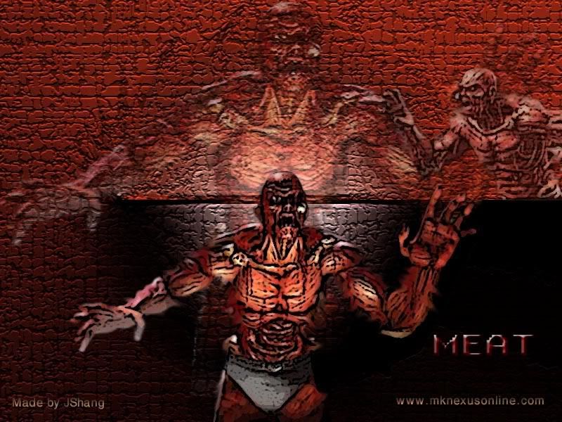 Meat Mortal Kombat - HD Wallpaper 