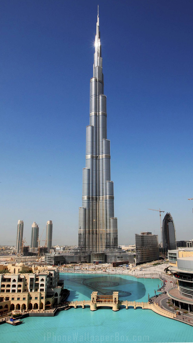 Burj Khalifa Wallpapers Download - 640x1136 Wallpaper 