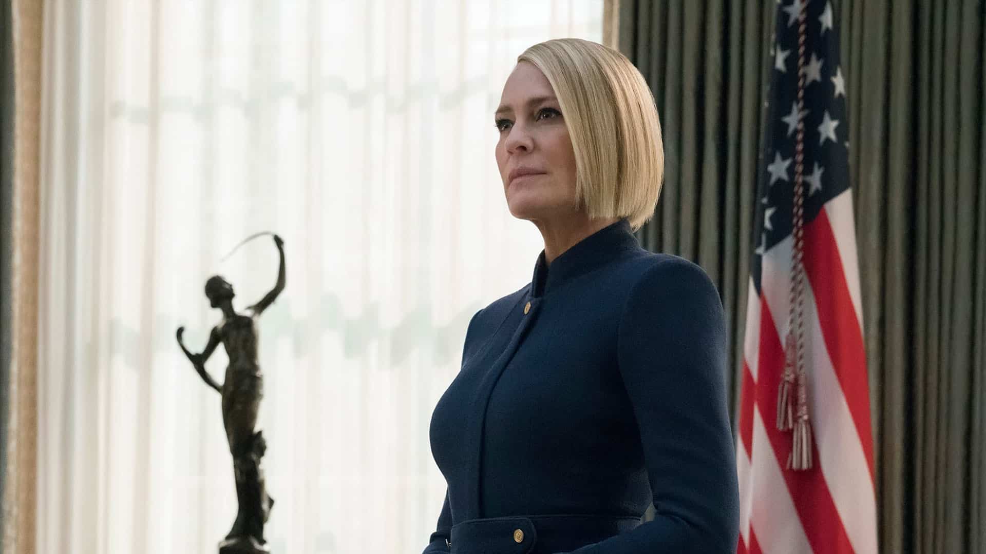 House Of Cards Season 6 Review - Robin Wright Bob Hair - HD Wallpaper 