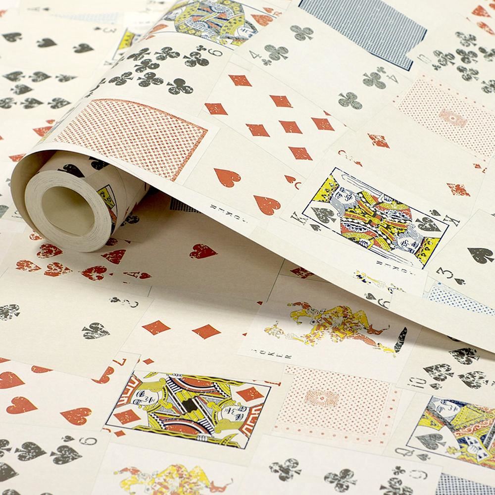 Playing Card Pattern Paper - HD Wallpaper 