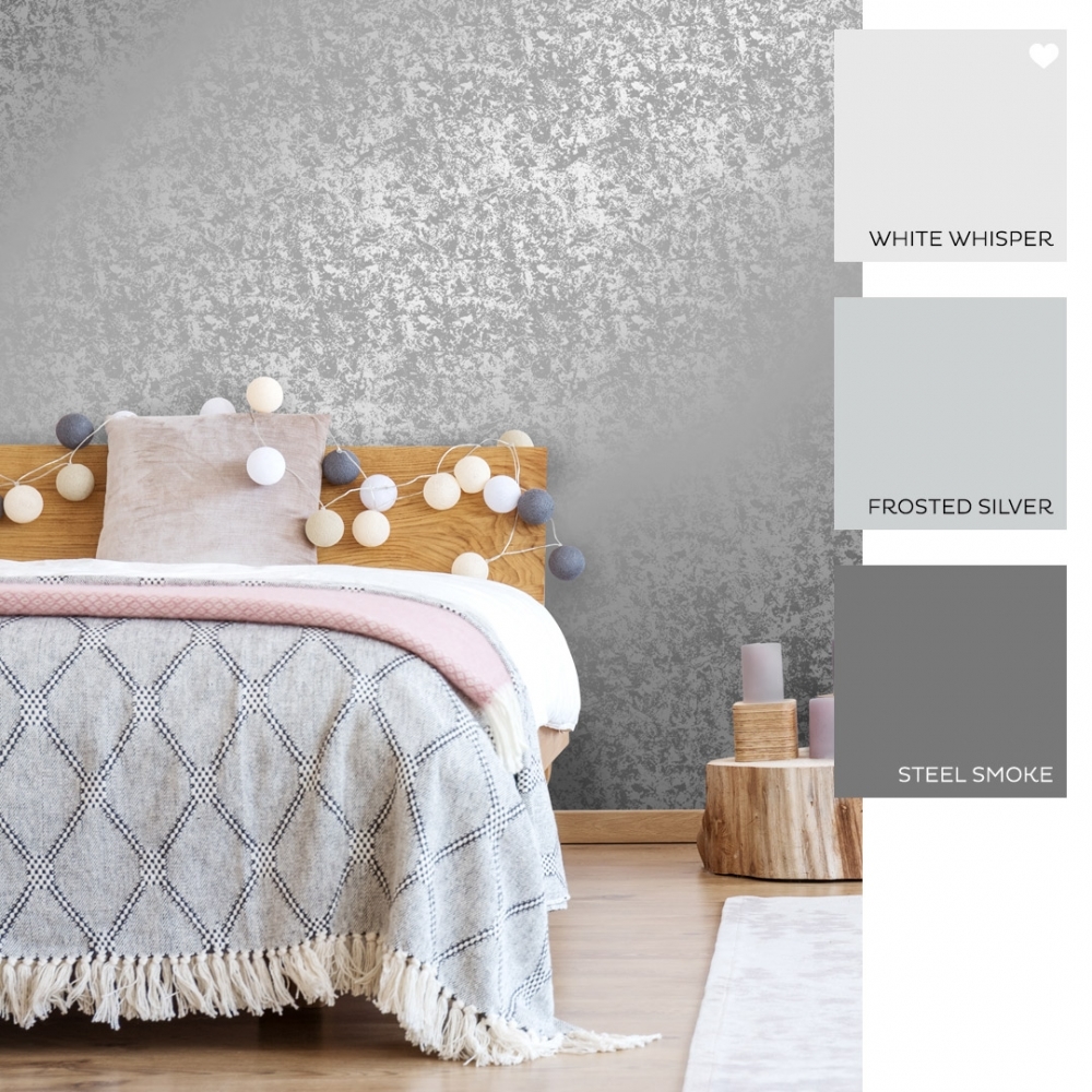 Crushed Velvet Wallpaper Gunmetal - HD Wallpaper 