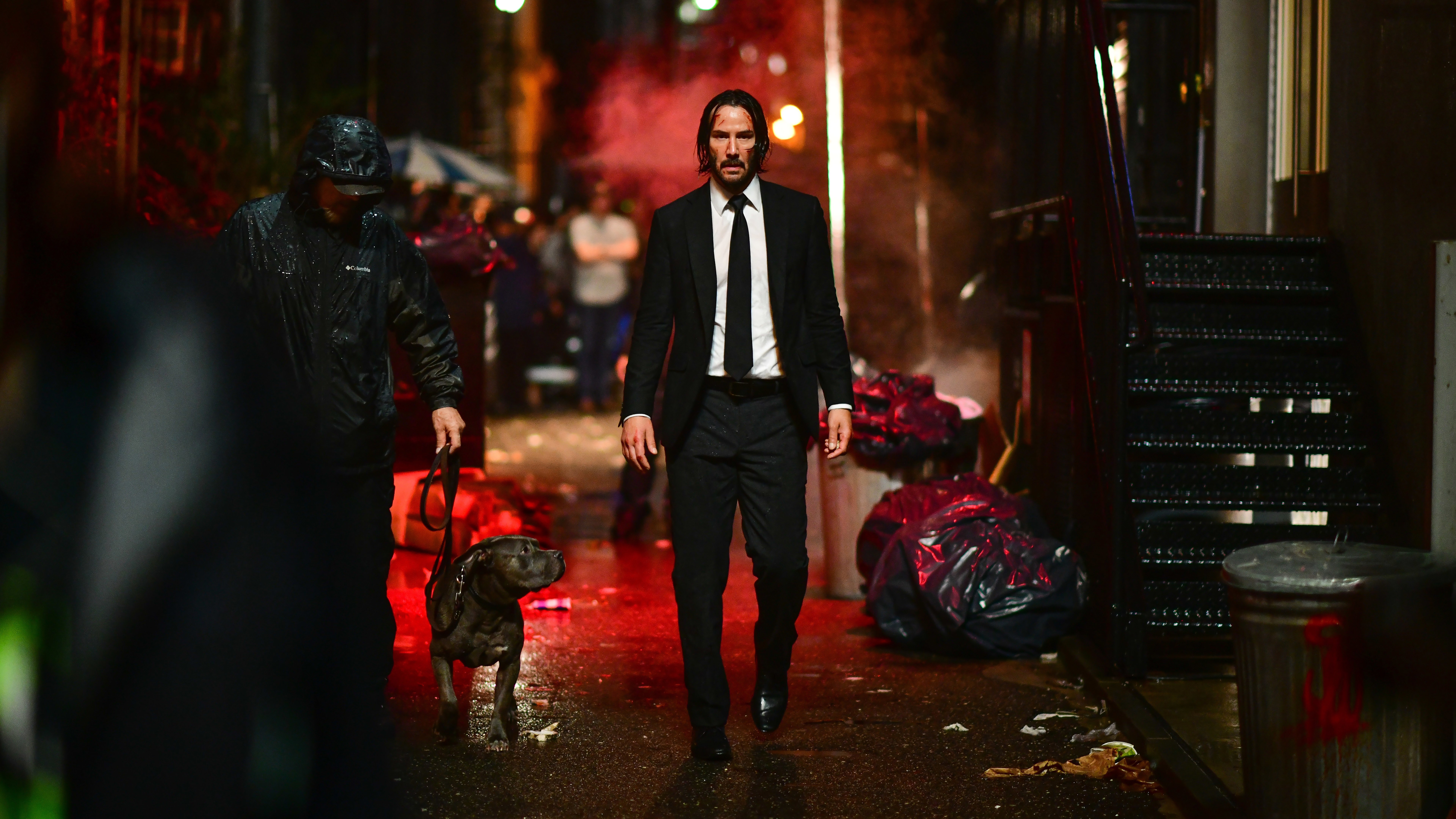 John Wick 3, Dog, Keanu Reeves, 8k, - John Wick 3 Hd - HD Wallpaper 
