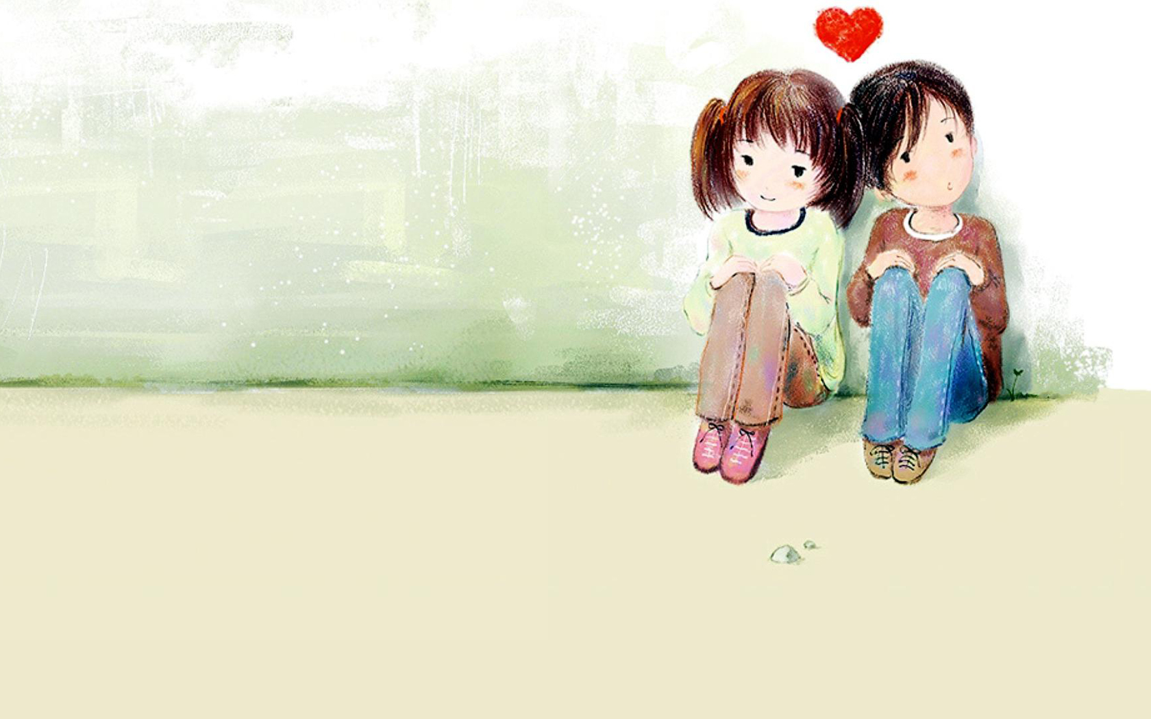 Romantic Couples Anime Wallpapers - Romantic Couple Pics Animated - HD Wallpaper 