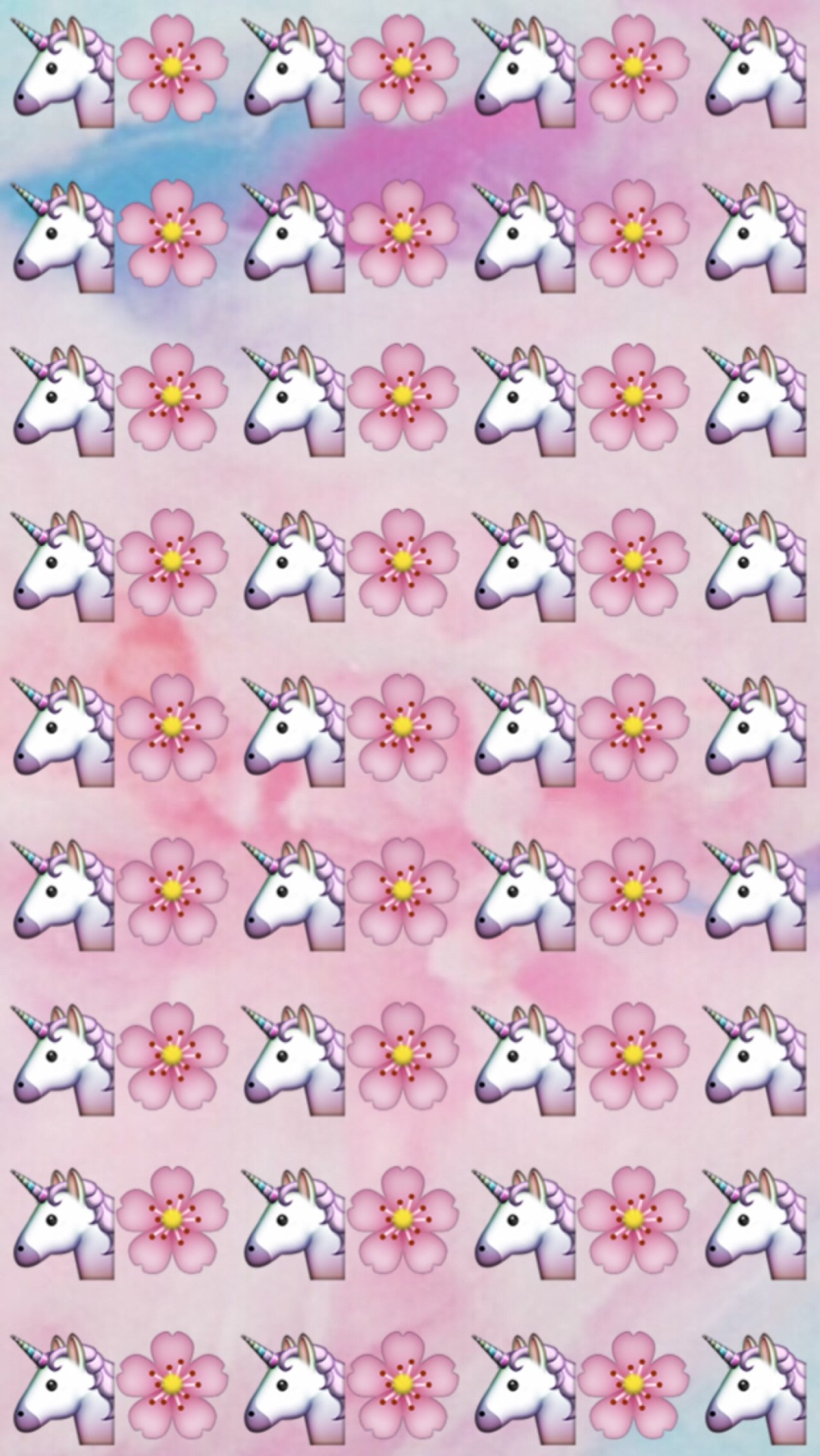 Iphone Unicorn Emoji Background - HD Wallpaper 