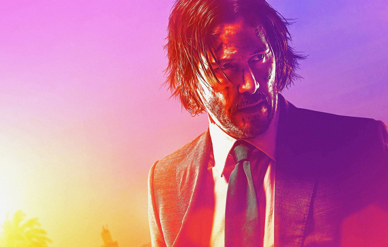 Photo Wallpaper Keanu Reeves, John Wick, John Wick, - John Wick - HD Wallpaper 